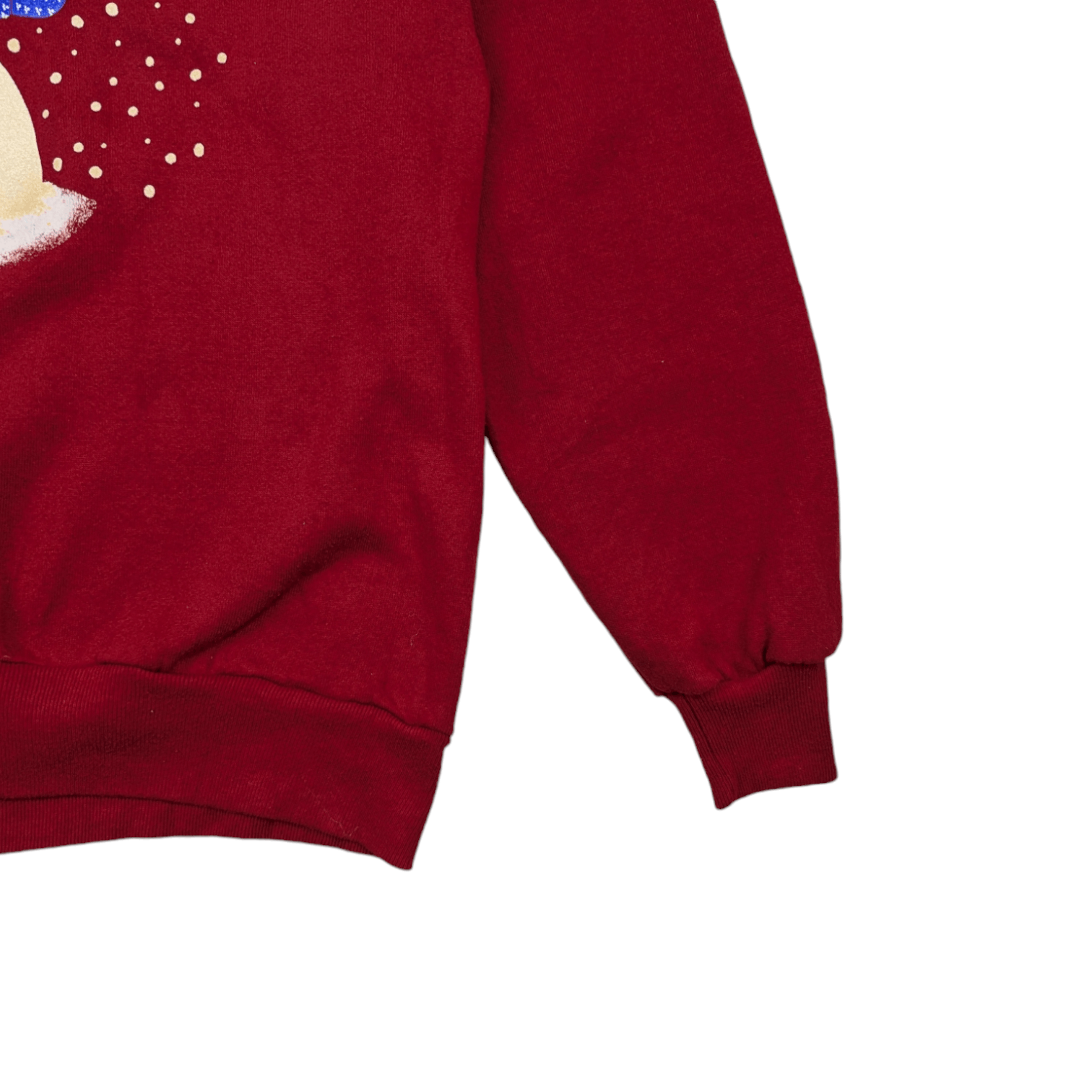 Vintage Vintage 90's SNOWMAN Merry Christmas New Year Sweatshirt Size US L / EU 52-54 / 3 - 6 Thumbnail