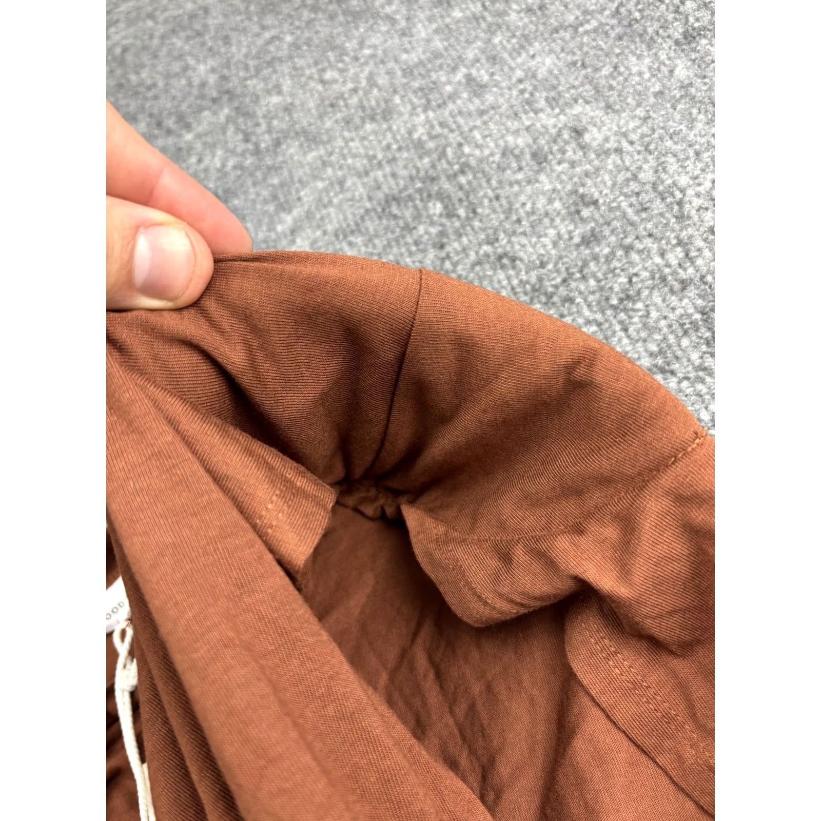 Good American Good American Tank Womens Brown Strong Shoulder Tortoise Shell Knit Jersey Crew Neck Sleeveless Size XS / US 0-2 / IT 36-38 - 7 Thumbnail