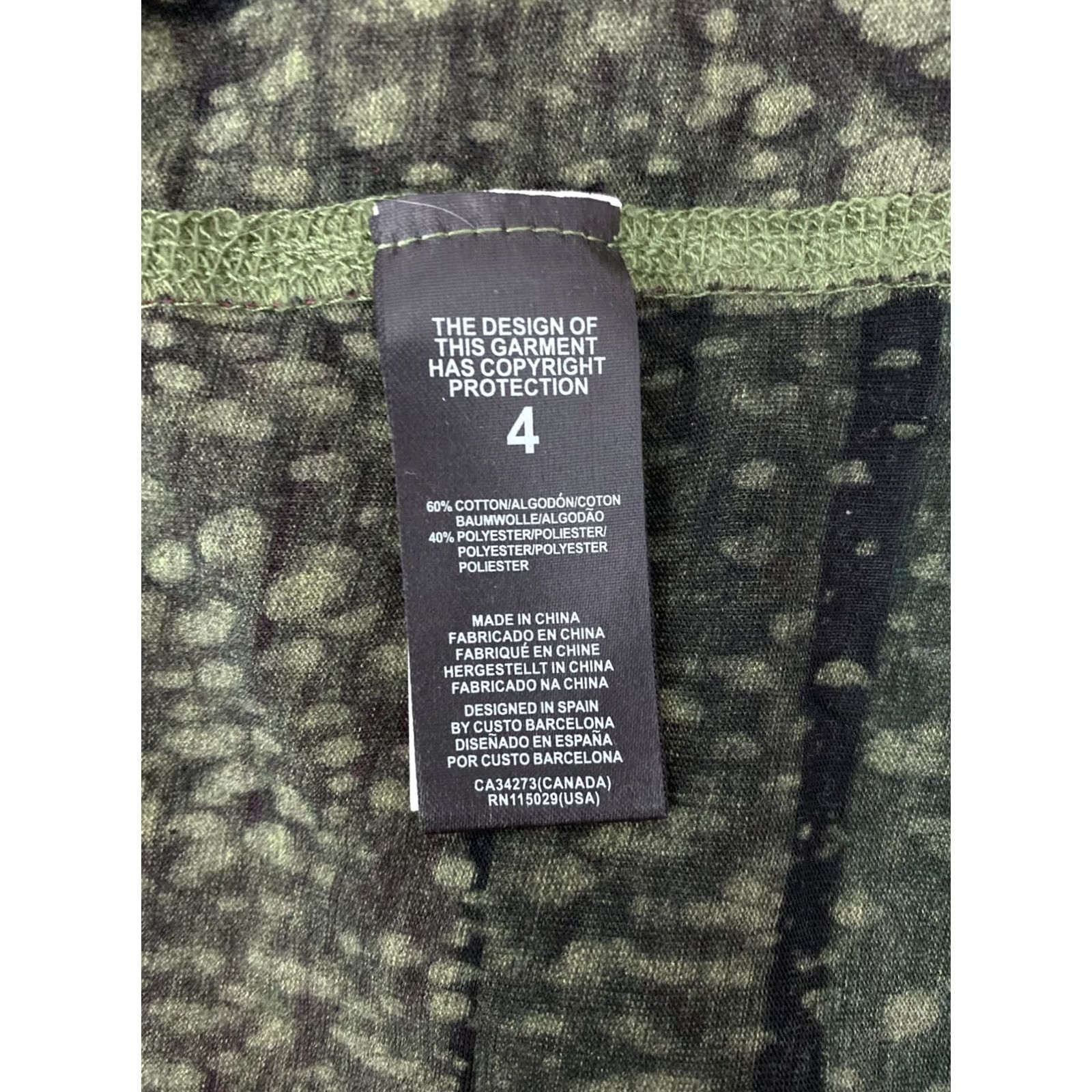 Custo Barcelona Custo Barcelona womens shirt tunic Size 4 Multi Size S / US 4 / IT 40 - 6 Thumbnail
