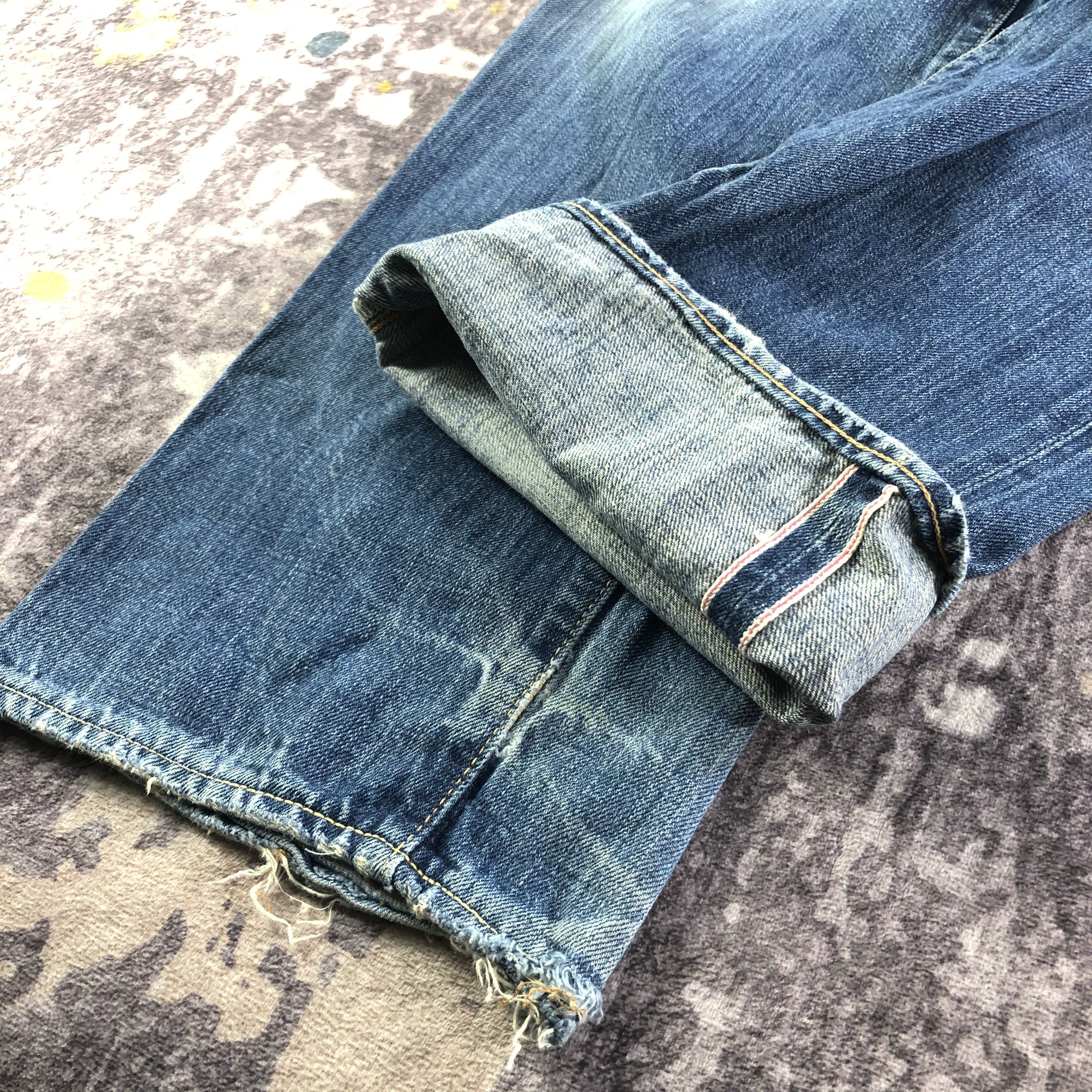 Edwin Vintage Blue Wash Edwin 505 Selvedge Jeans-JM3632 Size US 32 / EU 48 - 7 Thumbnail