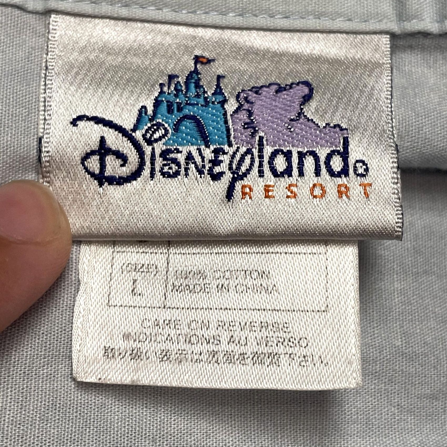 ALOHAS VINTAGE Disneyland Resort Hang Loose Shirt Mens L Hawaiian Aloha Mickey Donald Surf Size US L / EU 52-54 / 3 - 4 Thumbnail