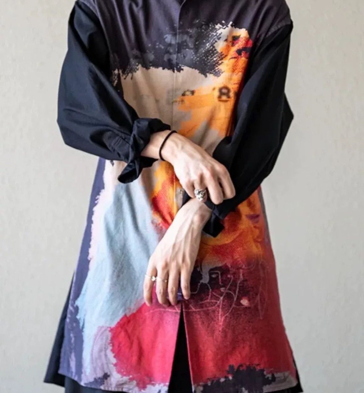 Yohji Yamamoto Yohji Yamamoto 20SS Uchida shirt 2412-Nextarrow Size US L / EU 52-54 / 3 - 5 Thumbnail