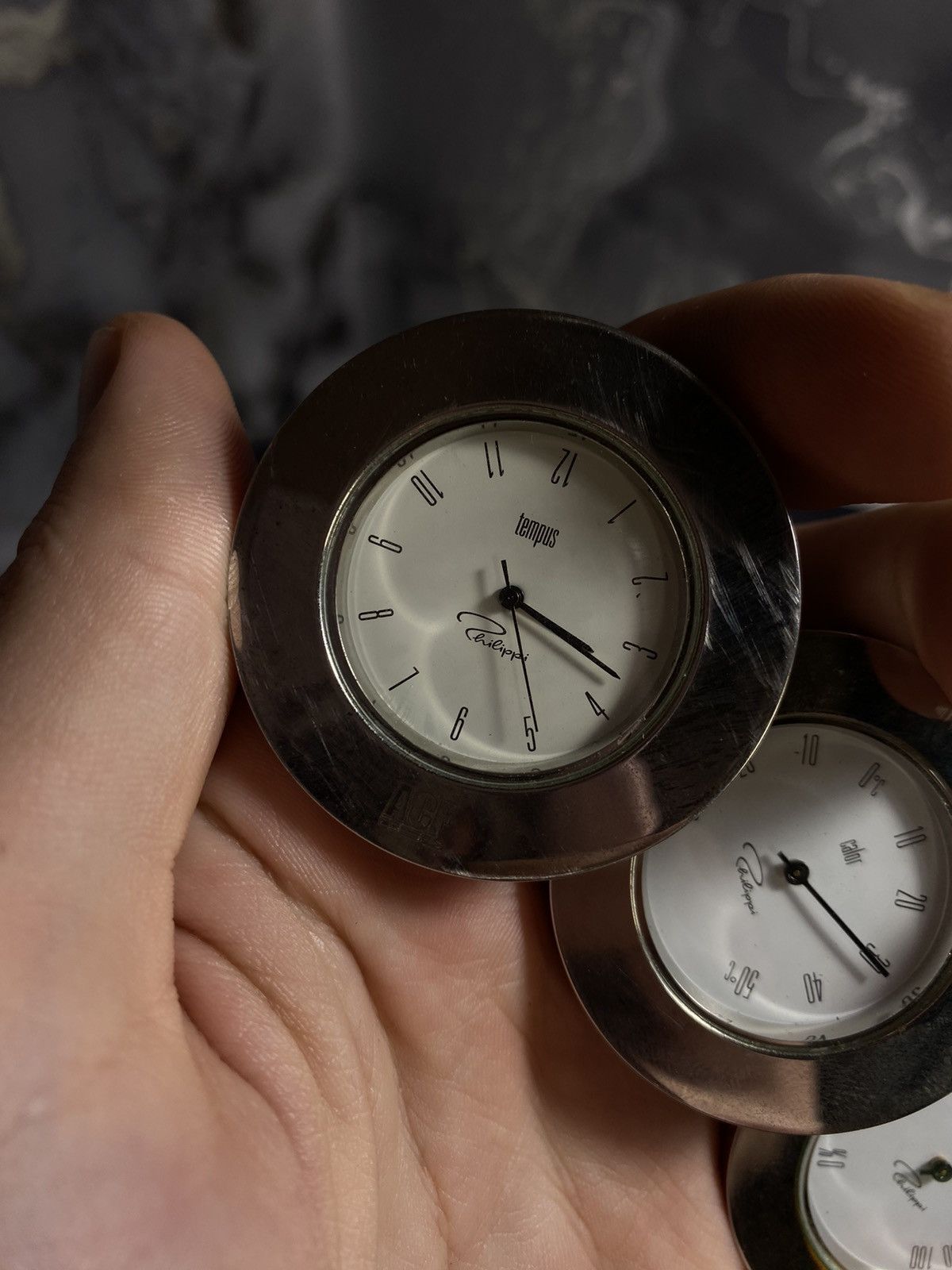 Jewelry × Vintage Vintage Desk Clock Set – Timeless Elegance ⏳ Japanese Brand Size ONE SIZE - 17 Thumbnail