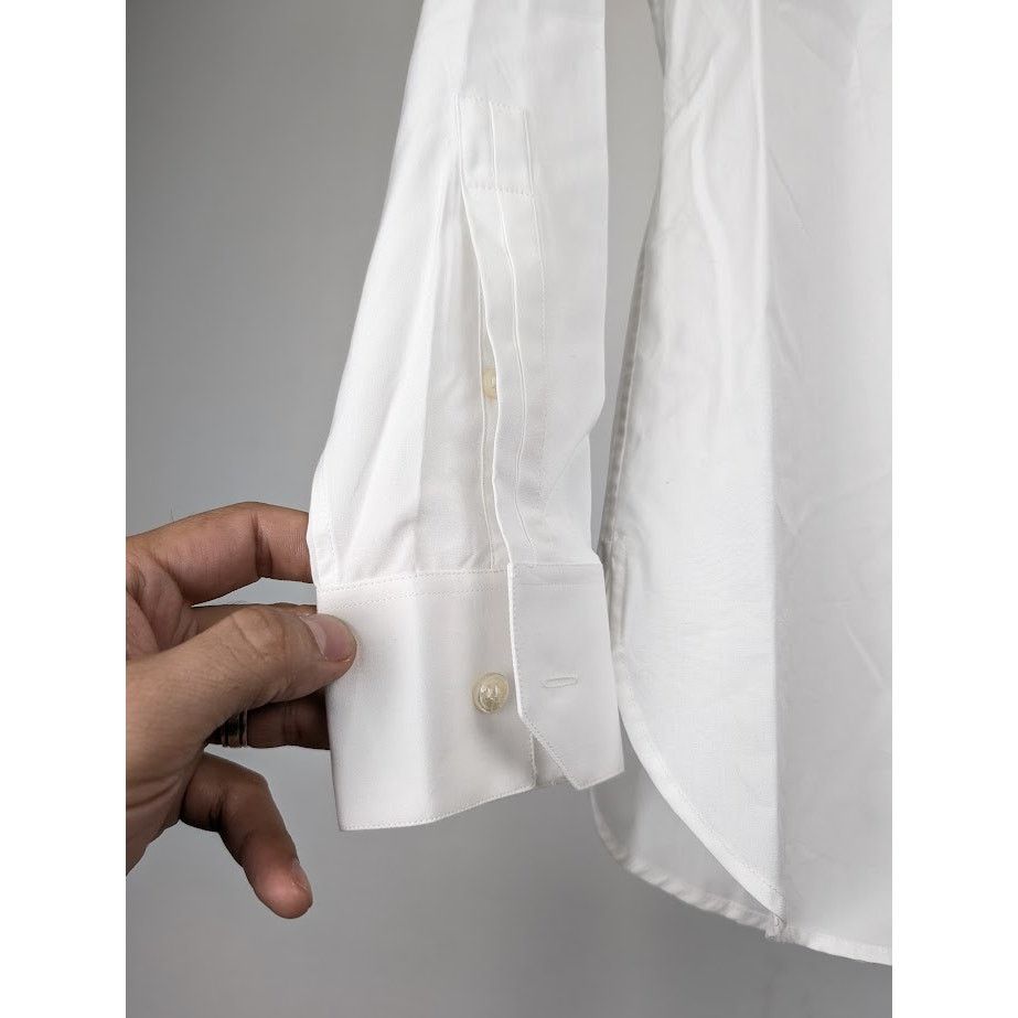 Saint Laurent Paris o1rshd1 Button Shirt in White Size US S / EU 44-46 / 1 - 9 Thumbnail