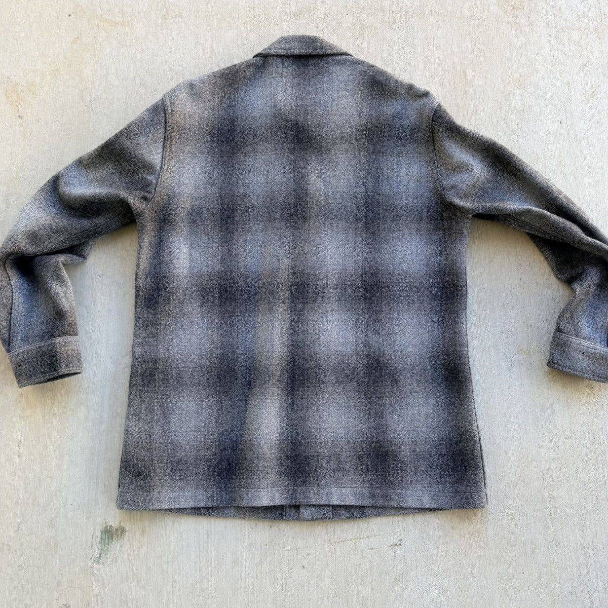 Pendleton Vintage Pendleton Mackinaw Jacket Shadow Plaid 100% Wool Size US M / EU 48-50 / 2 - 8 Thumbnail