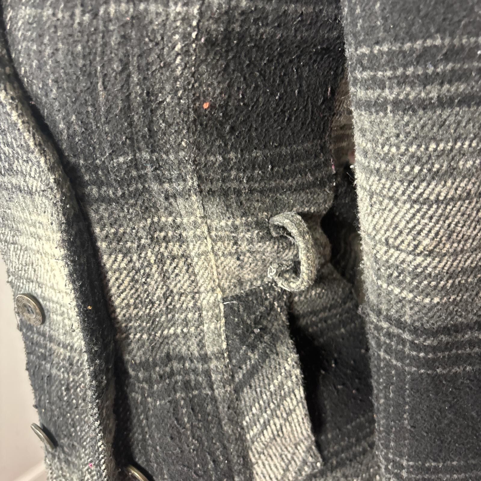rue21 y2k fur hooded plaid jacket Size M / US 6-8 / IT 42-44 - 5 Thumbnail