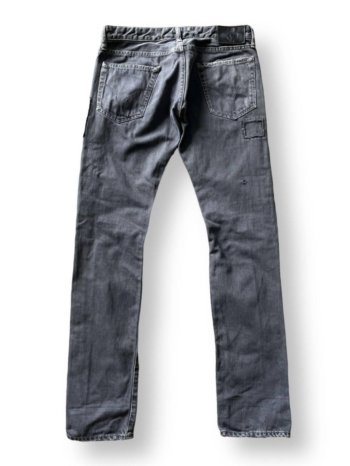 Hysteric Glamour × Tornado Mart × Vintage Hysteric Glamour Patches Kapital Distressed Denim Size US 30 / EU 46 - 2 Thumbnail