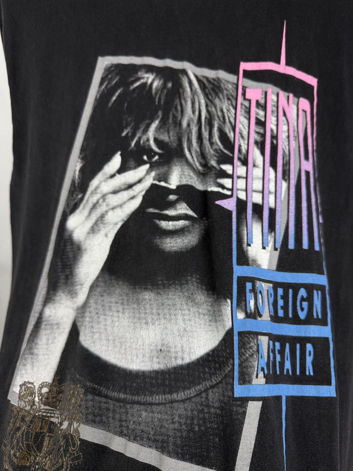 Band Tees 🇺🇸 Vintage 80s Tina Turner Foreign Affair Tour T-Shirt Retro Size US M / EU 48-50 / 2 - 10 Thumbnail