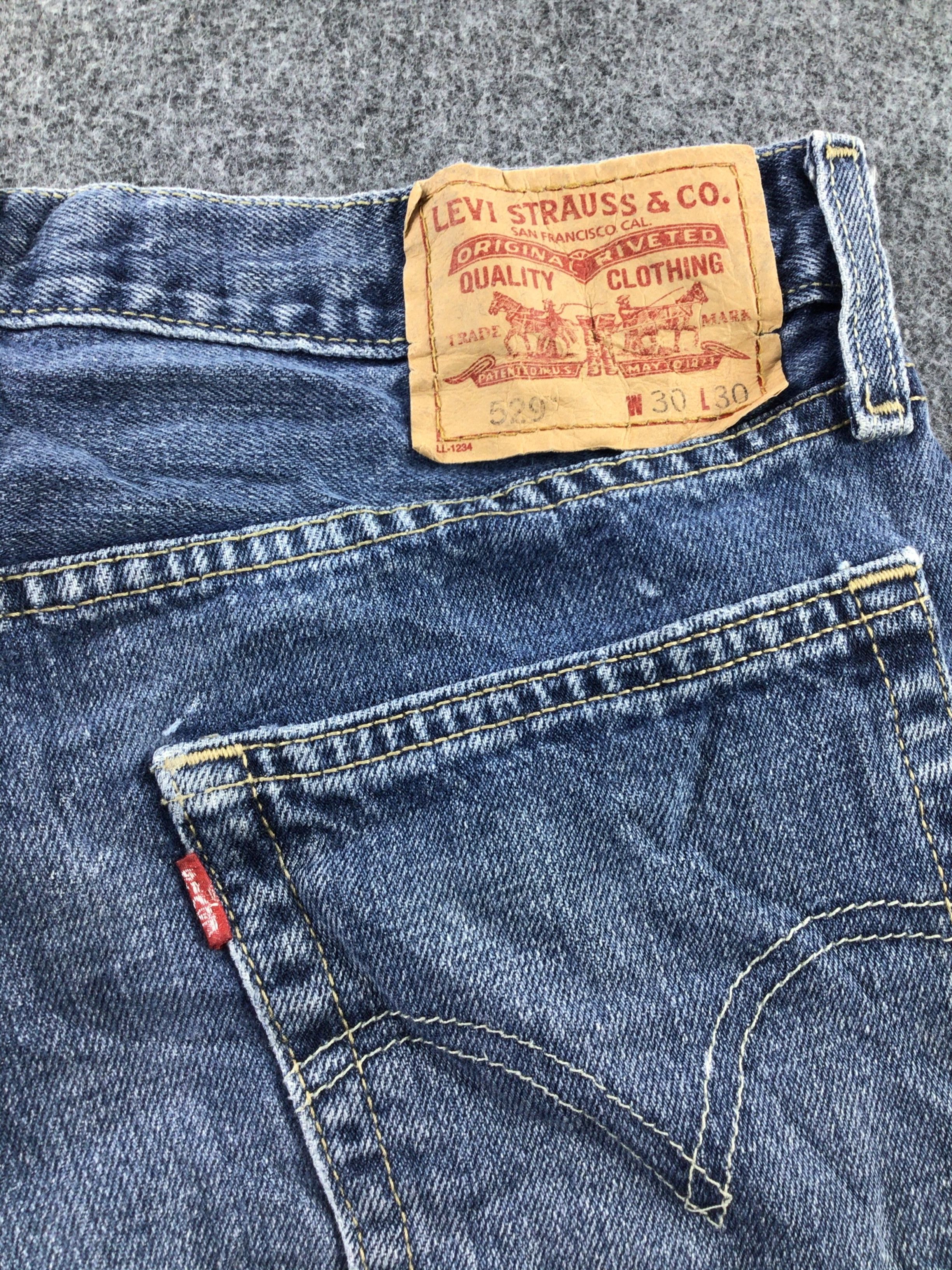 Levi's × Vintage Vintage Levis 529 Painter Jeans-JM259 Size US 32 / EU 48 - 5 Thumbnail