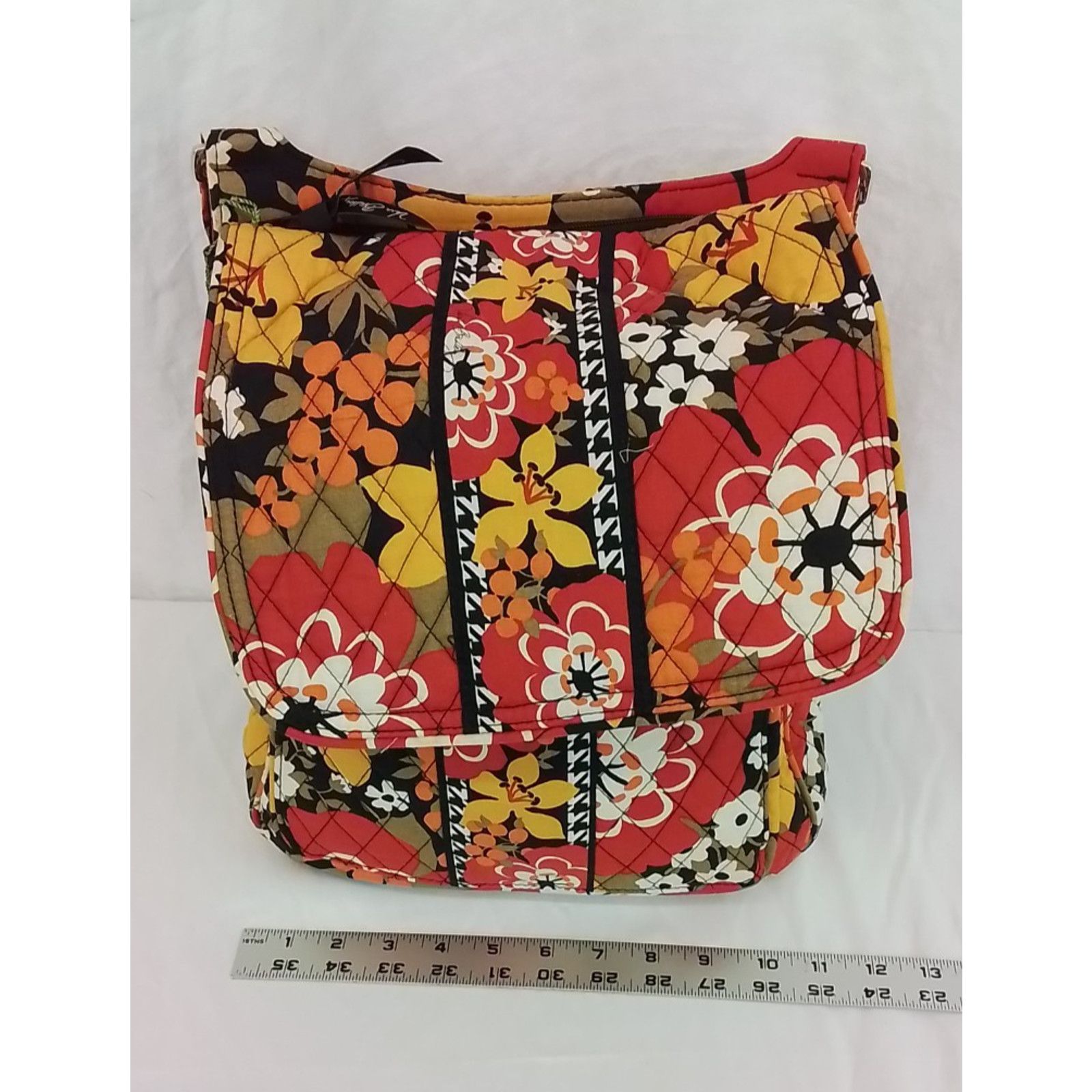 Vera Bradley Vera Bradley Mailbag Crossbody Purse Bittersweet Pattern NWT Size ONE SIZE - 14 Thumbnail