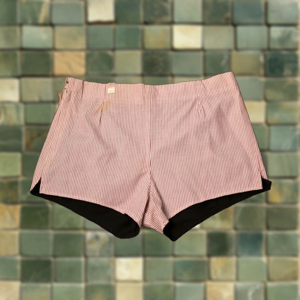 McGregor McGregor Mens VTG 1960s Red & White Striped Swimsuit Shorts Sz 40 60s Trunks Size US 40 / EU 56 - 1 Thumbnail