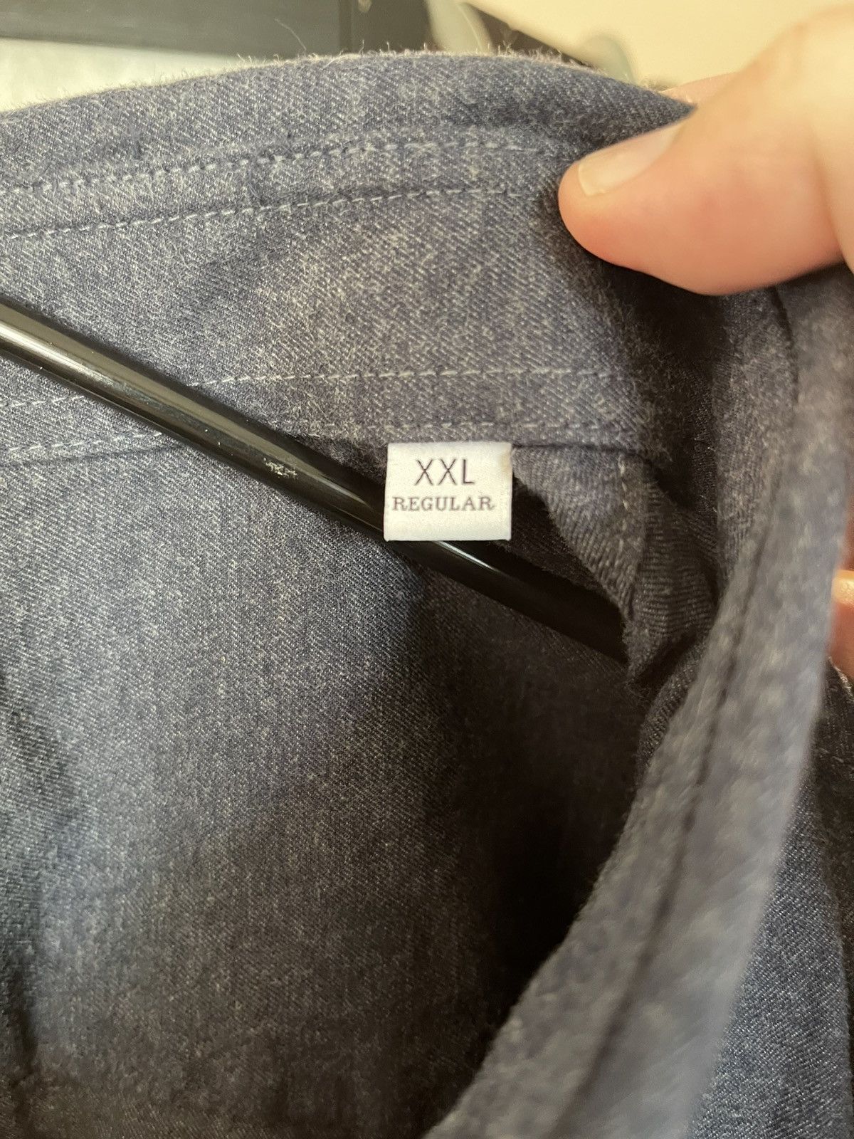 Other No Nationality NWT NN. 07 Casual Button Down Shirt Blue Size US XXL / EU 58 / 5 - 3 Thumbnail