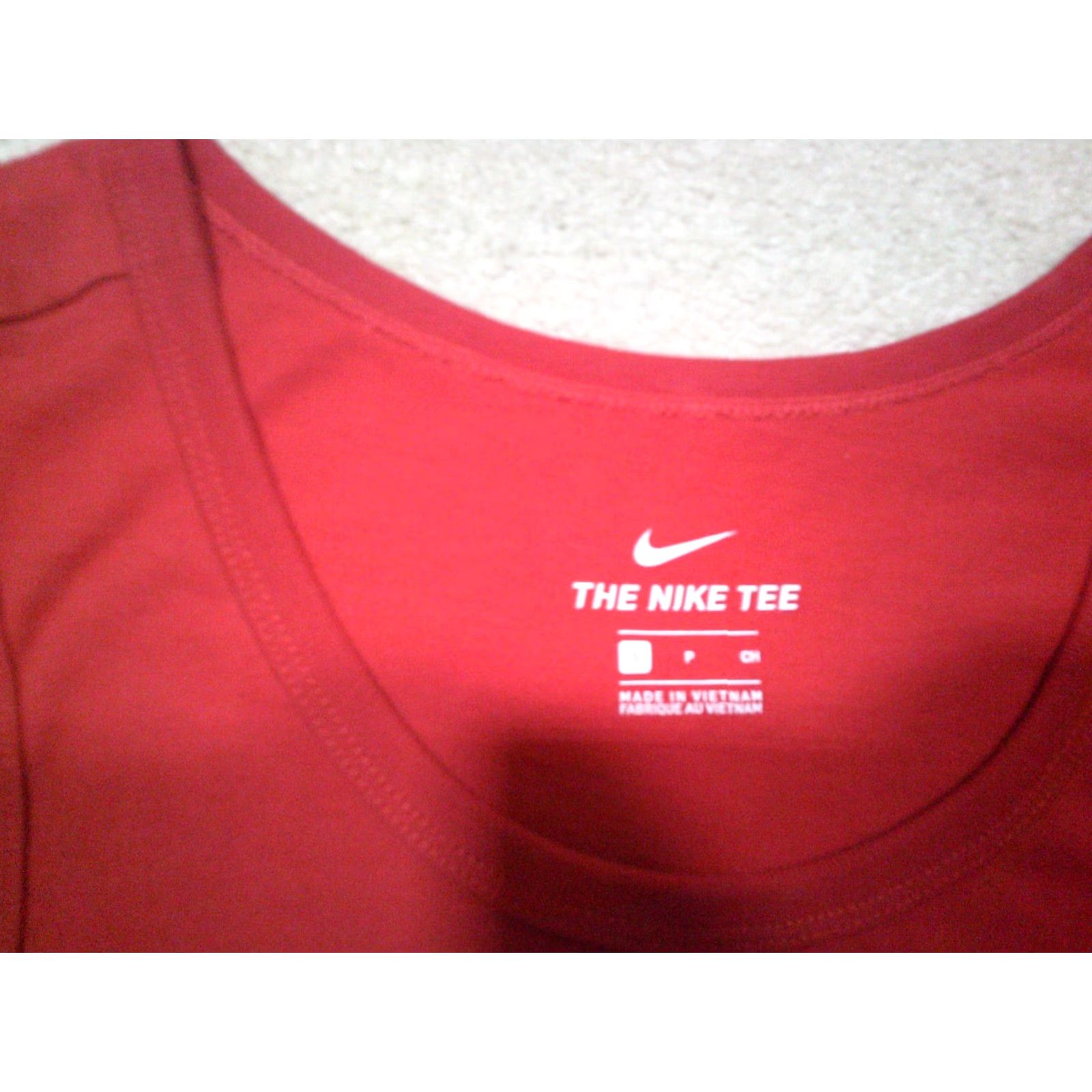 Nike Nike Olympic Team Tank Top Sleeveless T Shirt Mens Small Red Shirt Size US S / EU 44-46 / 1 - 4 Thumbnail