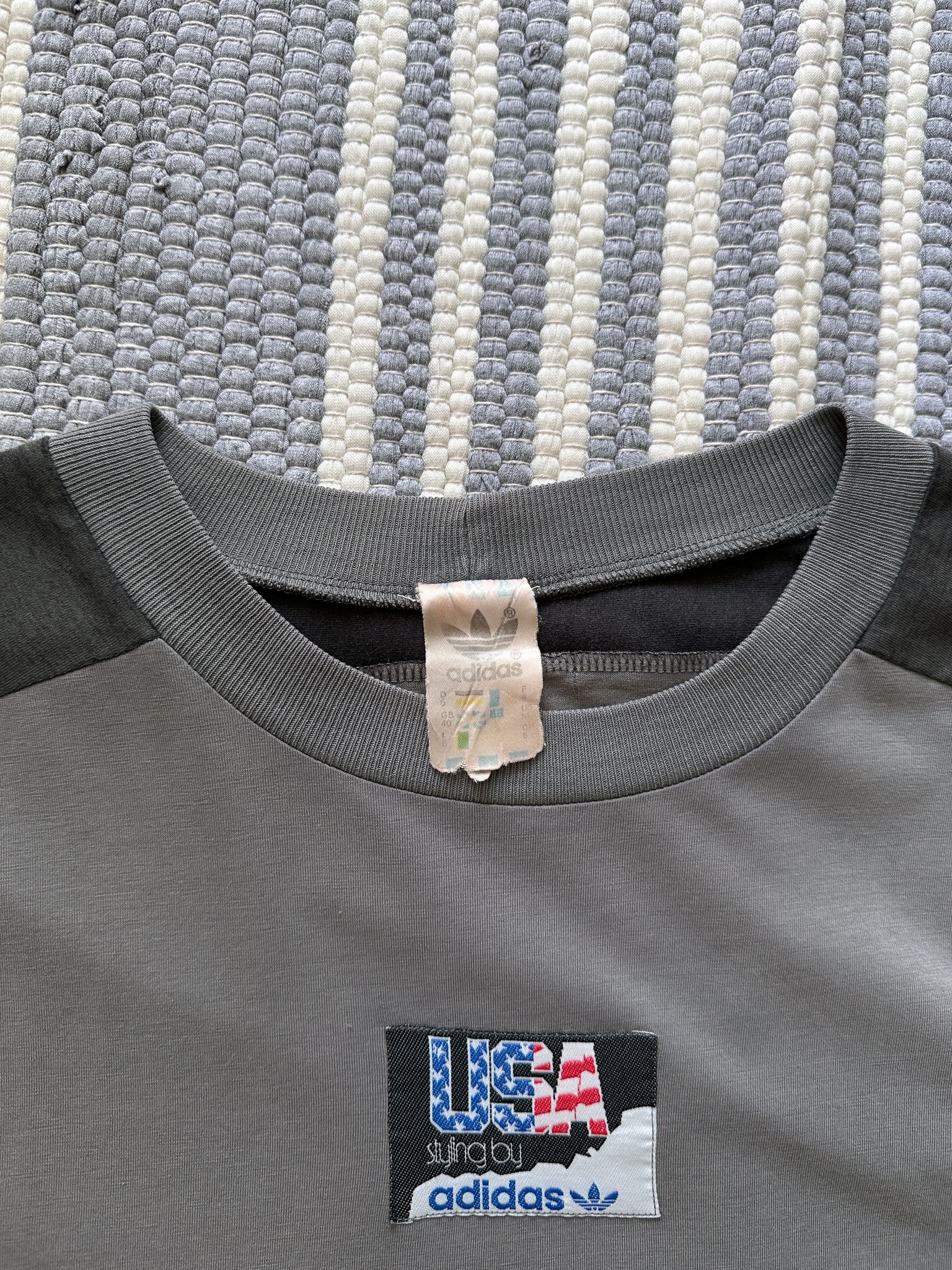 Adidas Vintage Adidas USA Longsleeve Tee Size US M / EU 48-50 / 2 - 6 Thumbnail