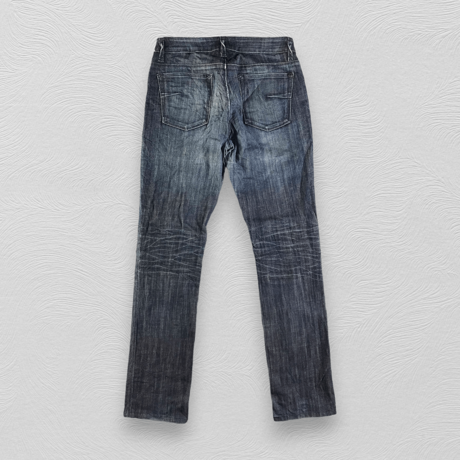 Japanese Brand Neo LA Jeans Dark Wash Denim KJ2971 Size US 31 - 2 Thumbnail