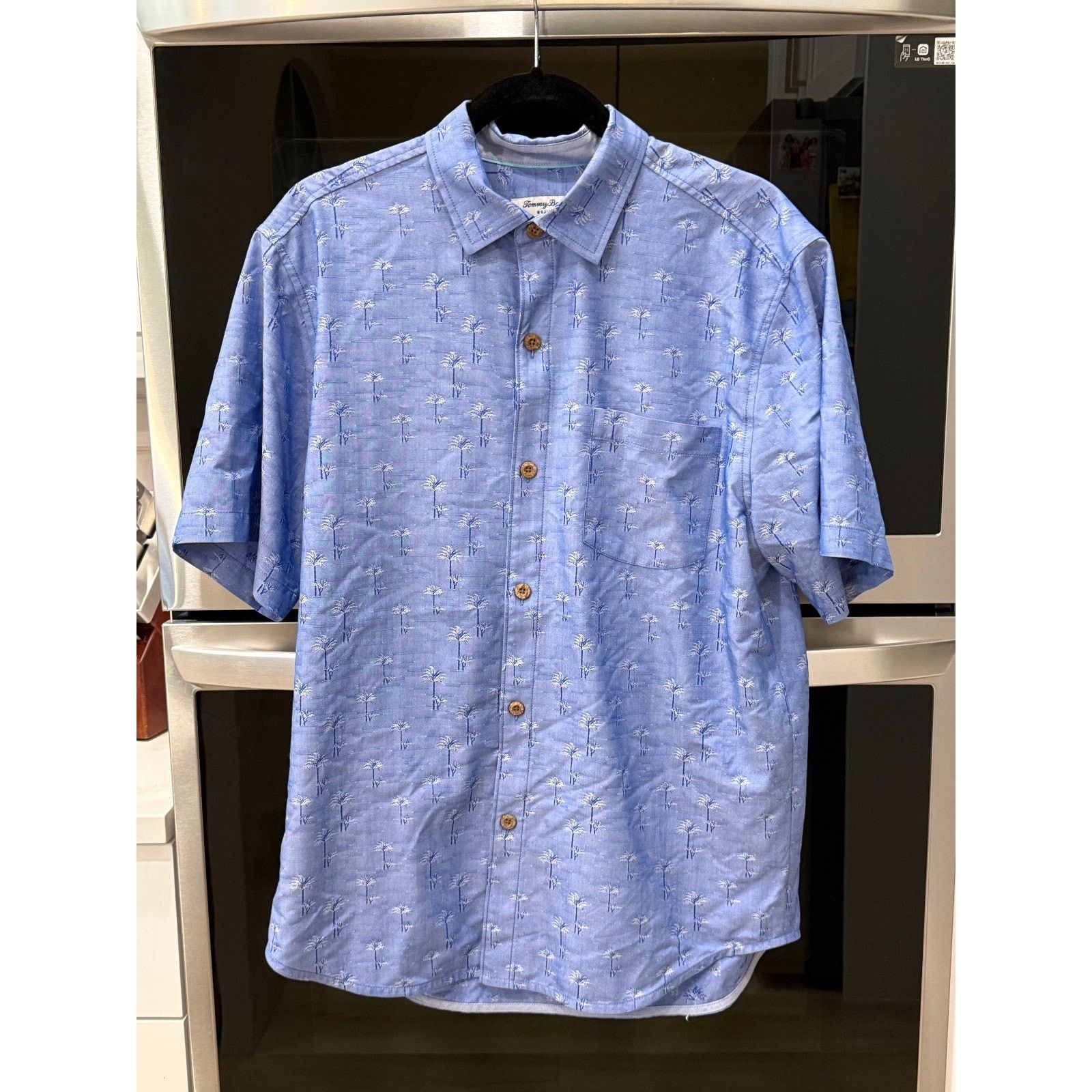Tommy Bahama TOMMY BAHAMA Camp Shirt Embroidered Blue MEN NWT | MSRP $138 Size US M / EU 48-50 / 2 - 2 Thumbnail