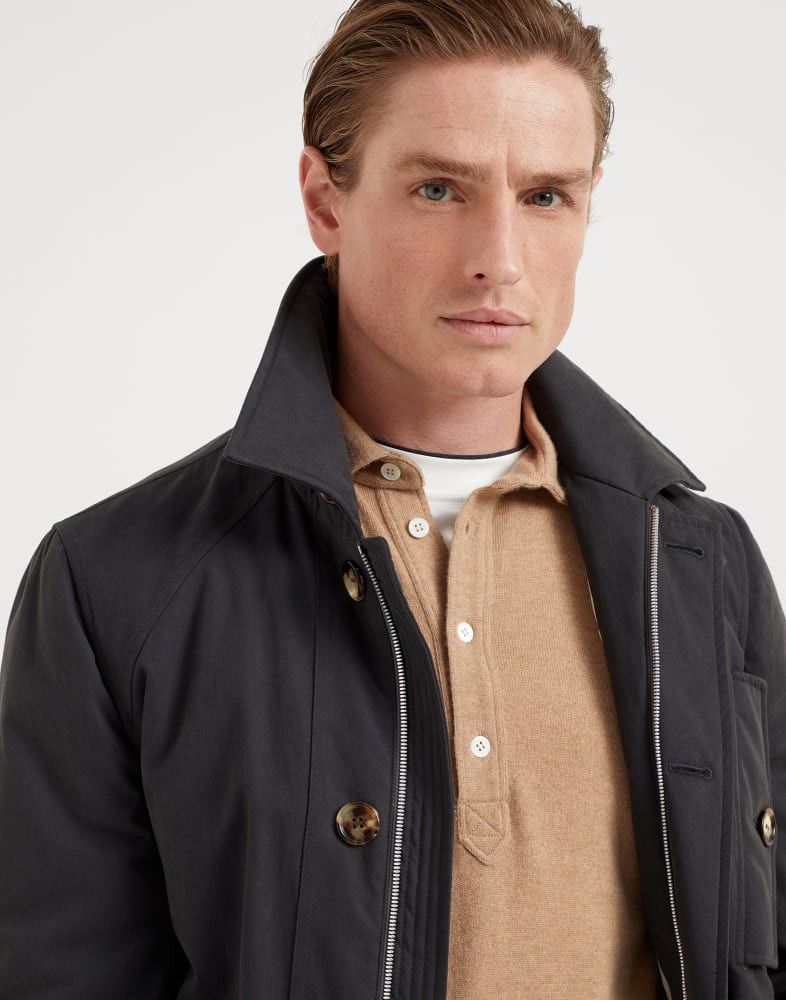 Brunello Cucinelli o1w1db10925 Wr Padded Jacket in Black Size US L / EU 52-54 / 3 - 2 Thumbnail