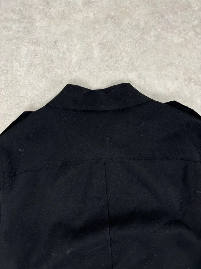 Kris Van Assche 2010s Kris Van Assche Black Wool Double-Breasted Jacket Size US L / EU 52-54 / 3 - 6 Thumbnail
