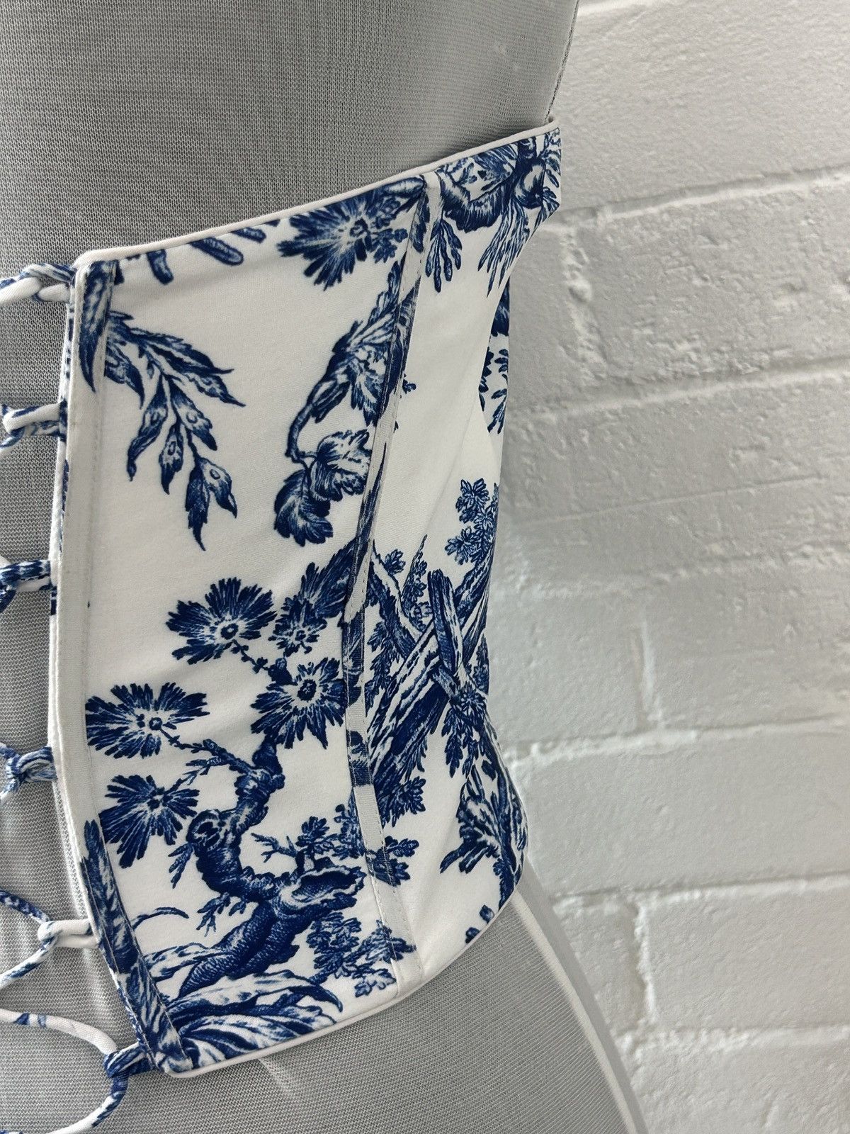 Other One-of-One Handcrafted Toile Corset Size S / US 4 / IT 40 - 5 Thumbnail