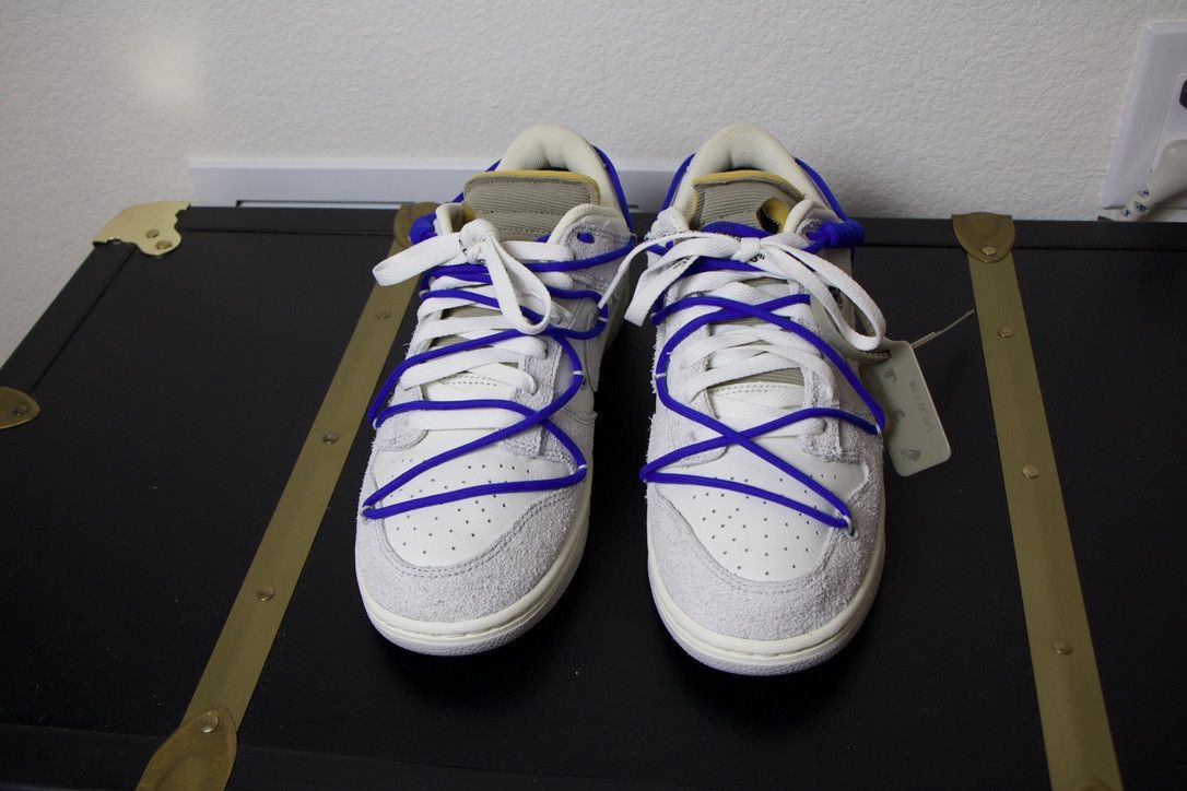 Nike × Off-White Nike x Off-White Dunk Low Lot 32 Size US 10 / EU 43 - 3 Thumbnail