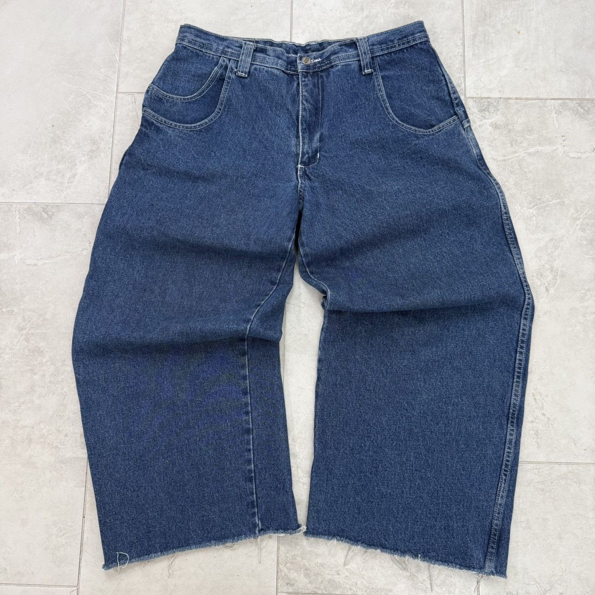 JNCO Vintage Garment Stage Baggy Pathwork Denim Size US 34 / EU 50 - 2 Thumbnail