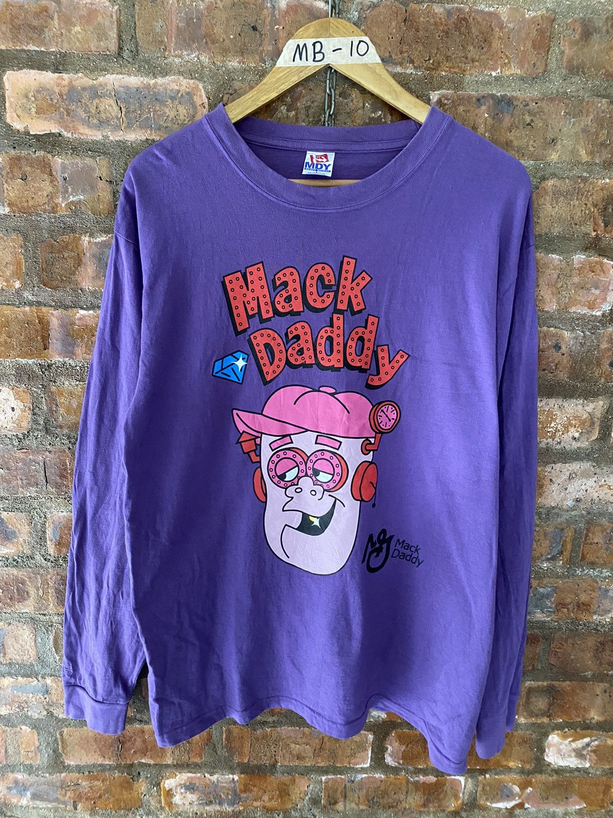 Japanese Brand 2000s Mack Daddy Japan Funky face rap tee Size US XL / EU 56 / 4 - 2 Thumbnail