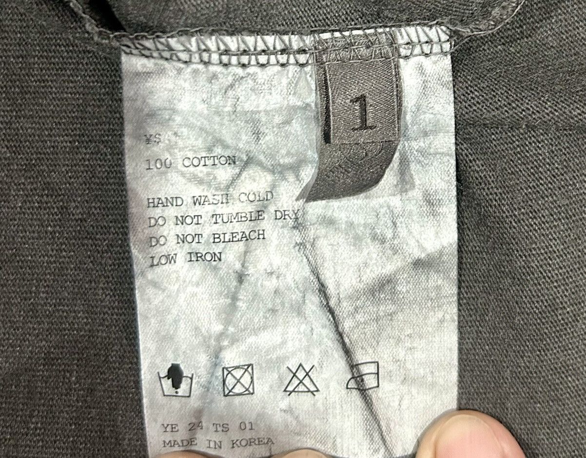 Yeezy Yeezy x ¥$ Vultures Korea Exclusive T-Shirt - Black - Size 1 Size US S / EU 44-46 / 1 - 10 Thumbnail
