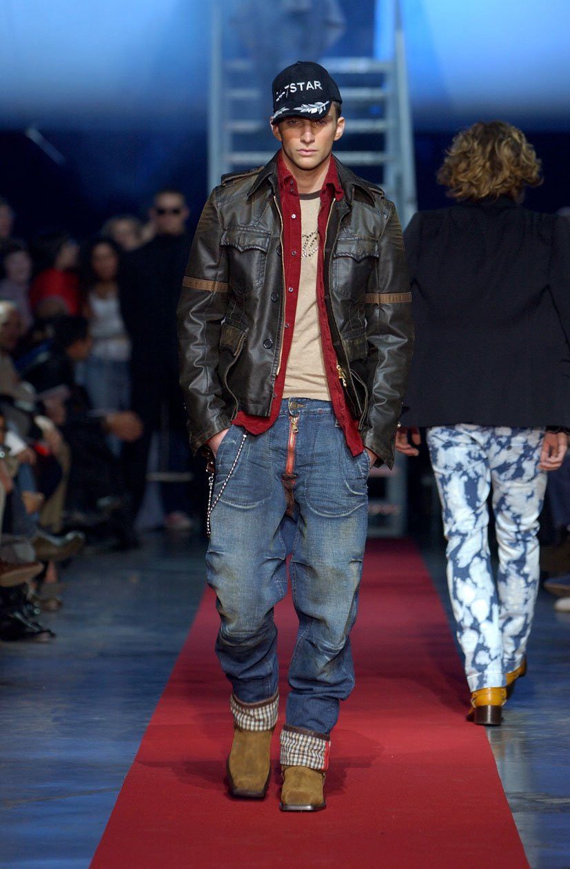 Dsquared2 Dsquared2 AW03 leather jacket Size US M / EU 48-50 / 2 - 2 Thumbnail