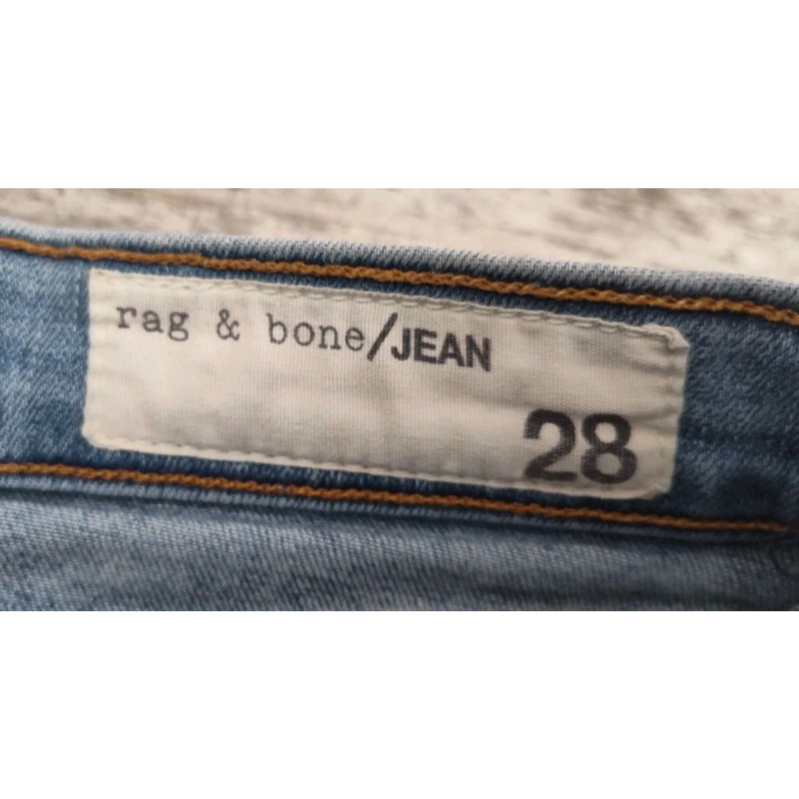Rag & Bone Rag & Bone La Costa Ankle Skinny Jeans Women's Size 28 Blue Stretch Denim Low Rise Size 28" / US 6 / IT 42 - 7 Thumbnail