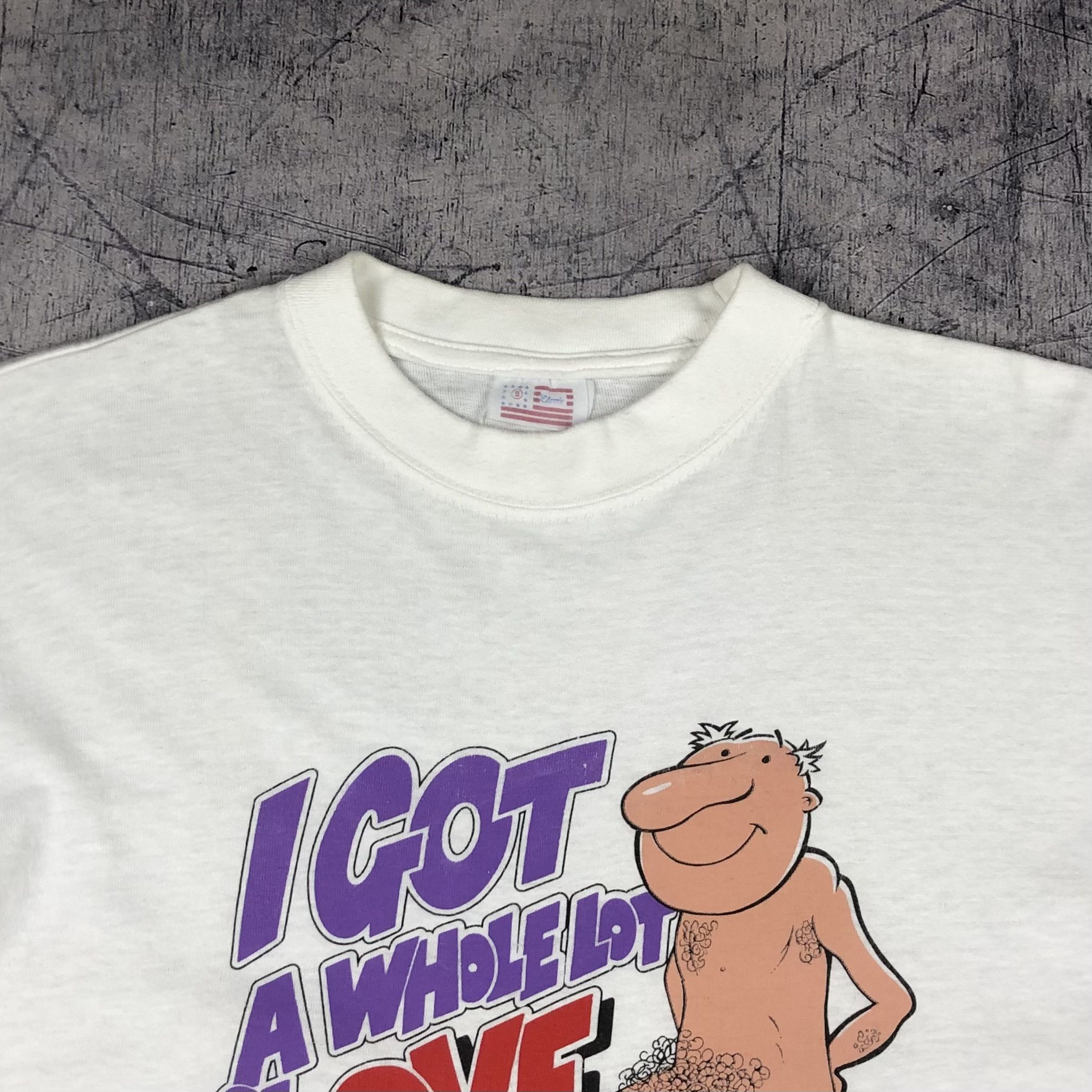 Vintage Vintage 1994 I Got A Whole Lot Of Love Tee Size US M / EU 48-50 / 2 - 7 Thumbnail