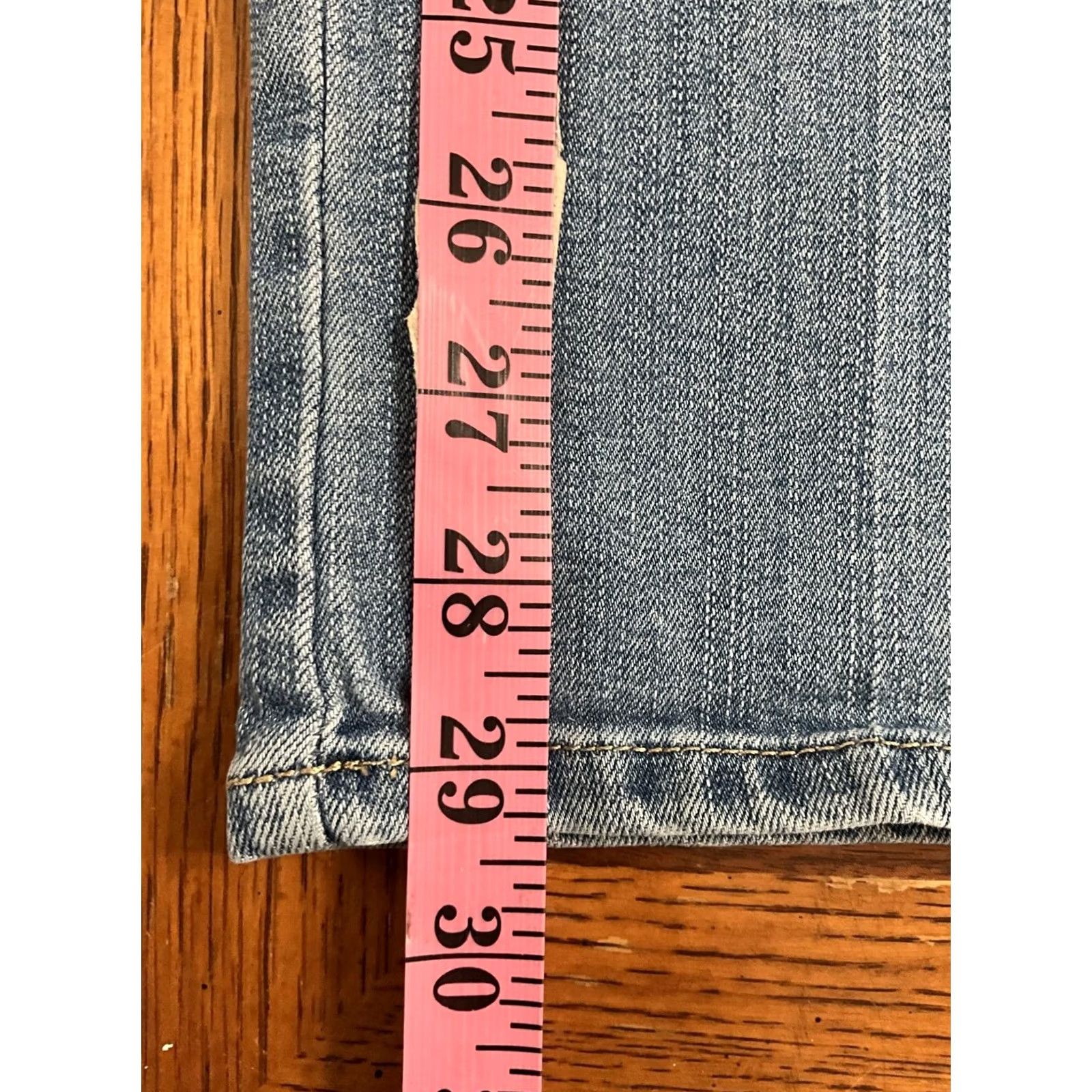 Lee Lee women’s Jeans Classic Fit Blue 34x29.5 Size 24" / US 00 / IT 34 - 3 Thumbnail