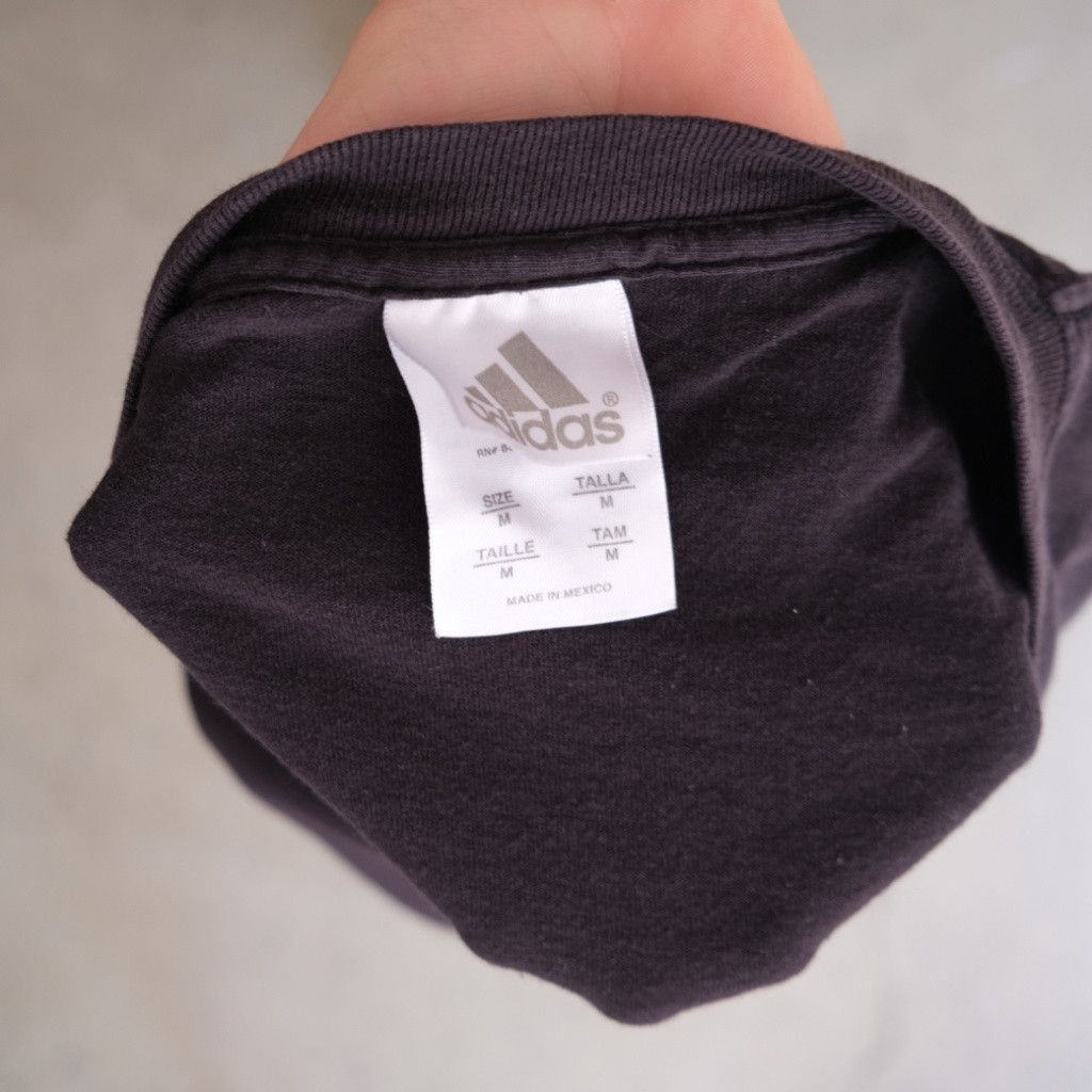 Adidas Adidas Long Sleeve T-Shirt Black White Logo M Size US M / EU 48-50 / 2 - 3 Thumbnail