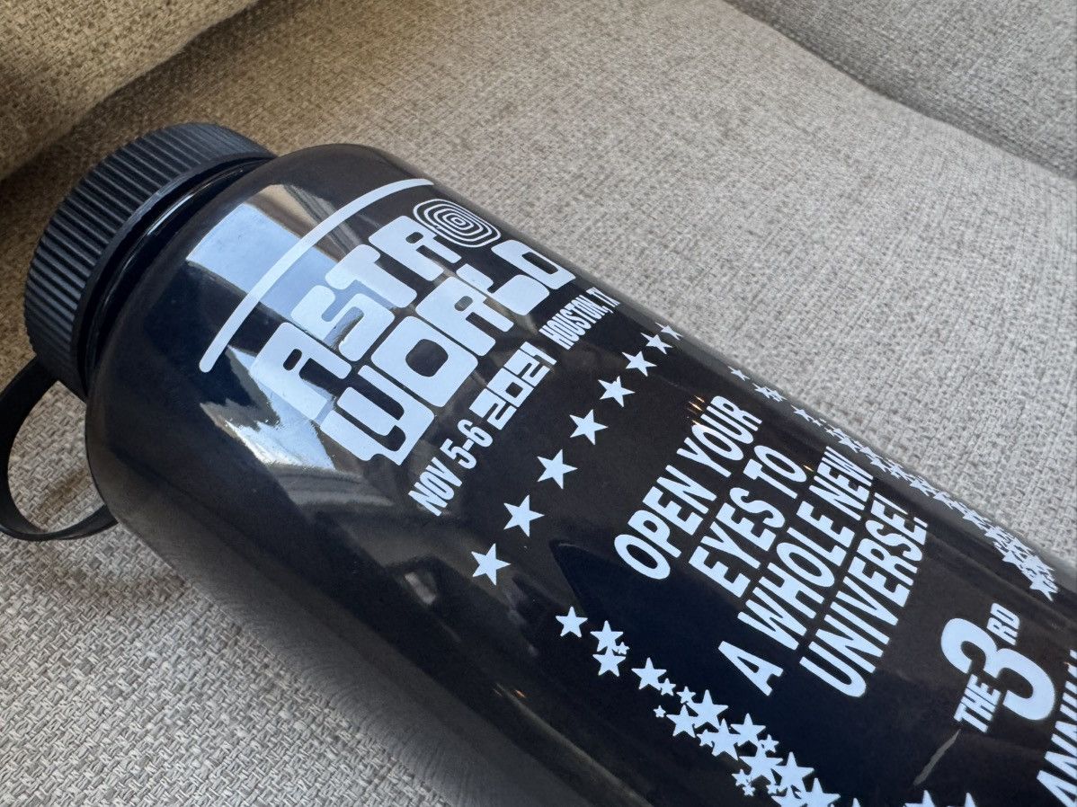 Travis Scott Travis Scott 2021 Astroworld Festival Black Water Bottle Size ONE SIZE - 3 Thumbnail