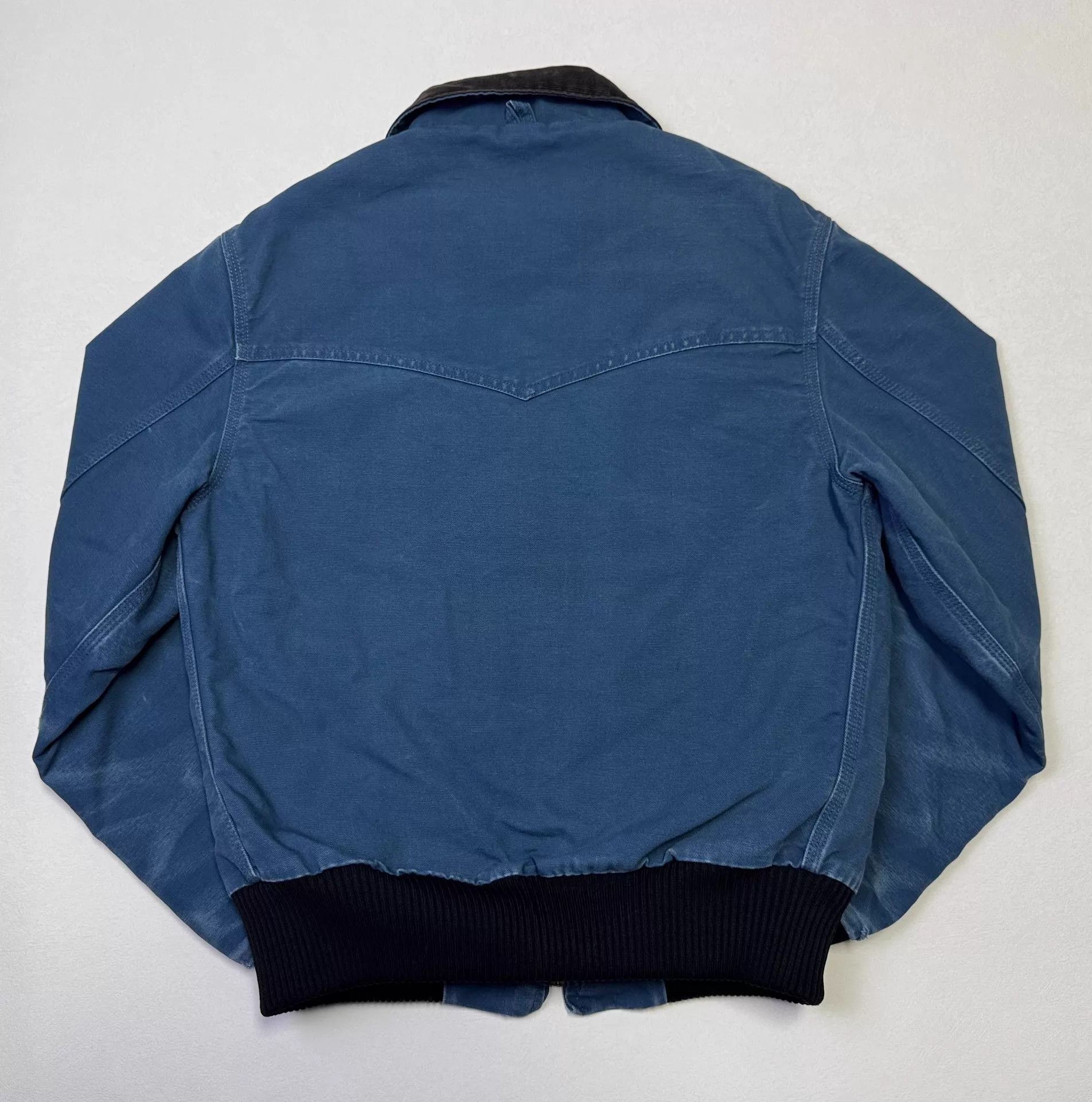Carhartt Vintage Carhartt JQ2015 Carbon Blue M(S) Jacket 1995 Size US XS / EU 42 / 0 - 5 Thumbnail