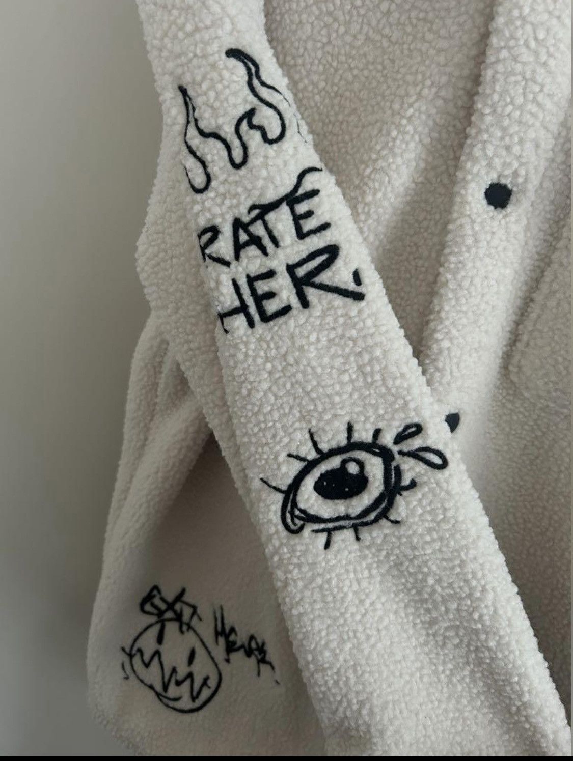 Zara Embroidered fleece sherpa Zara untold Secrets Size US M / EU 48-50 / 2 - 4 Thumbnail