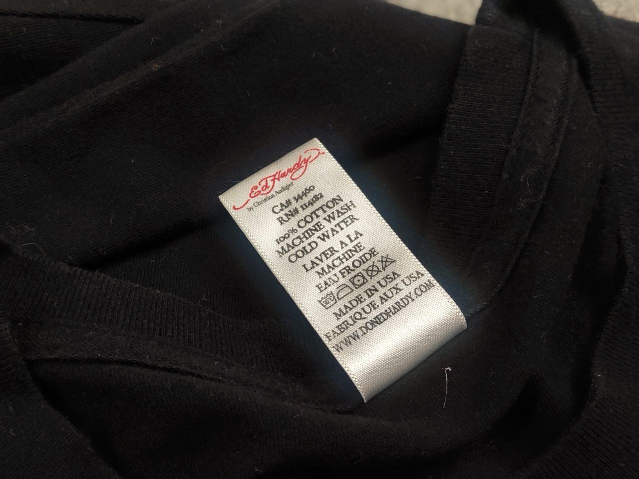Ed Hardy Vintage Ed Hardy by Christian Audigier Y2K Logo Long Sleeve Size US M / EU 48-50 / 2 - 13 Thumbnail