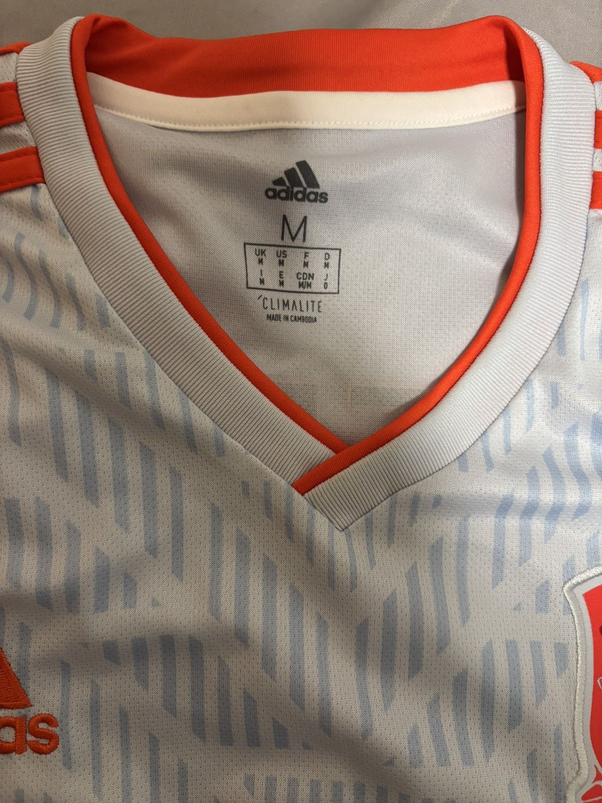 Adidas Spain away 2018 asensio shirt Size US M / EU 48-50 / 2 - 3 Thumbnail