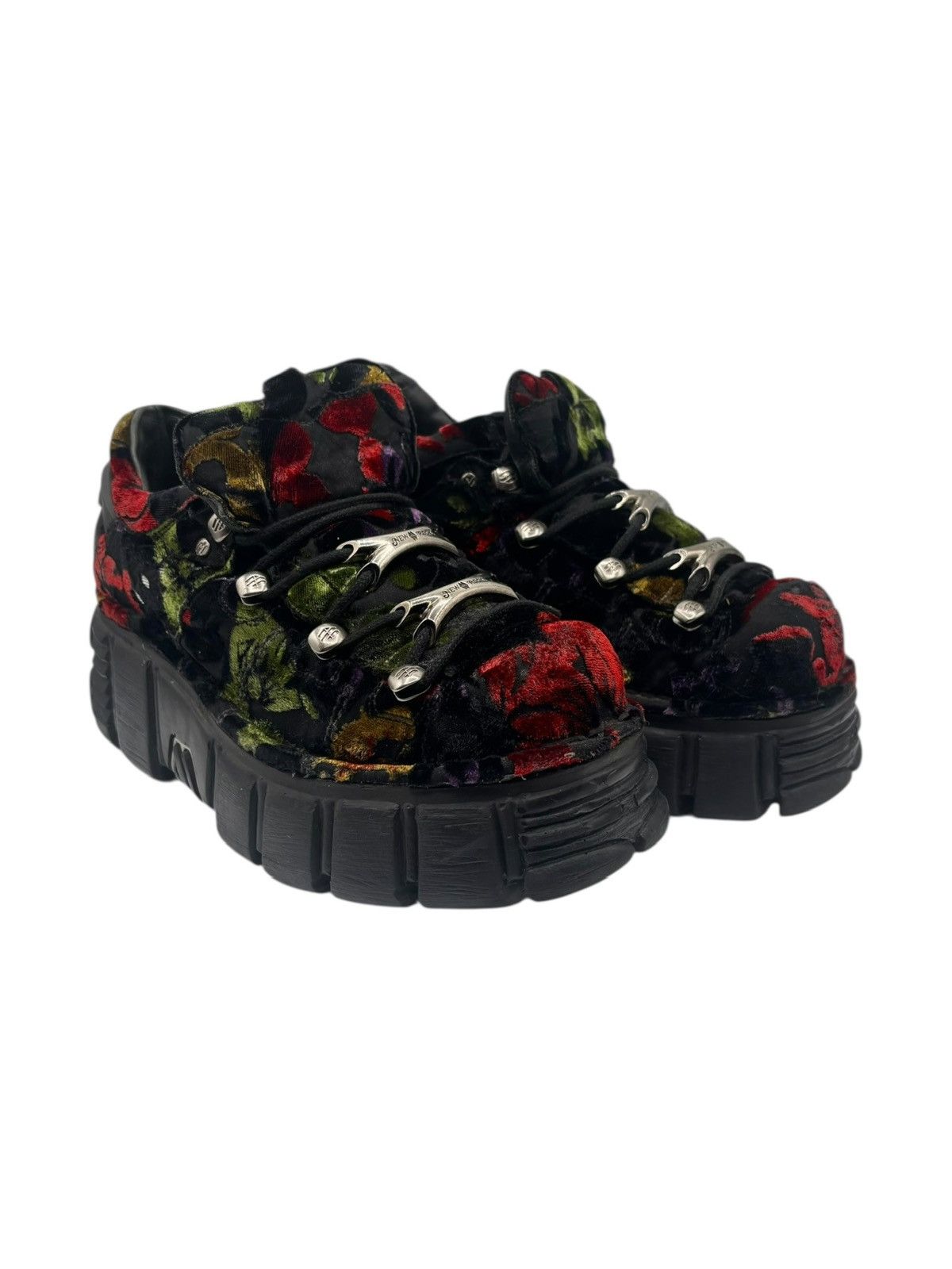 New Rock Vintage New Rock flower pattern boots Size 40 Size US 10 / IT 40 - 1 Thumbnail