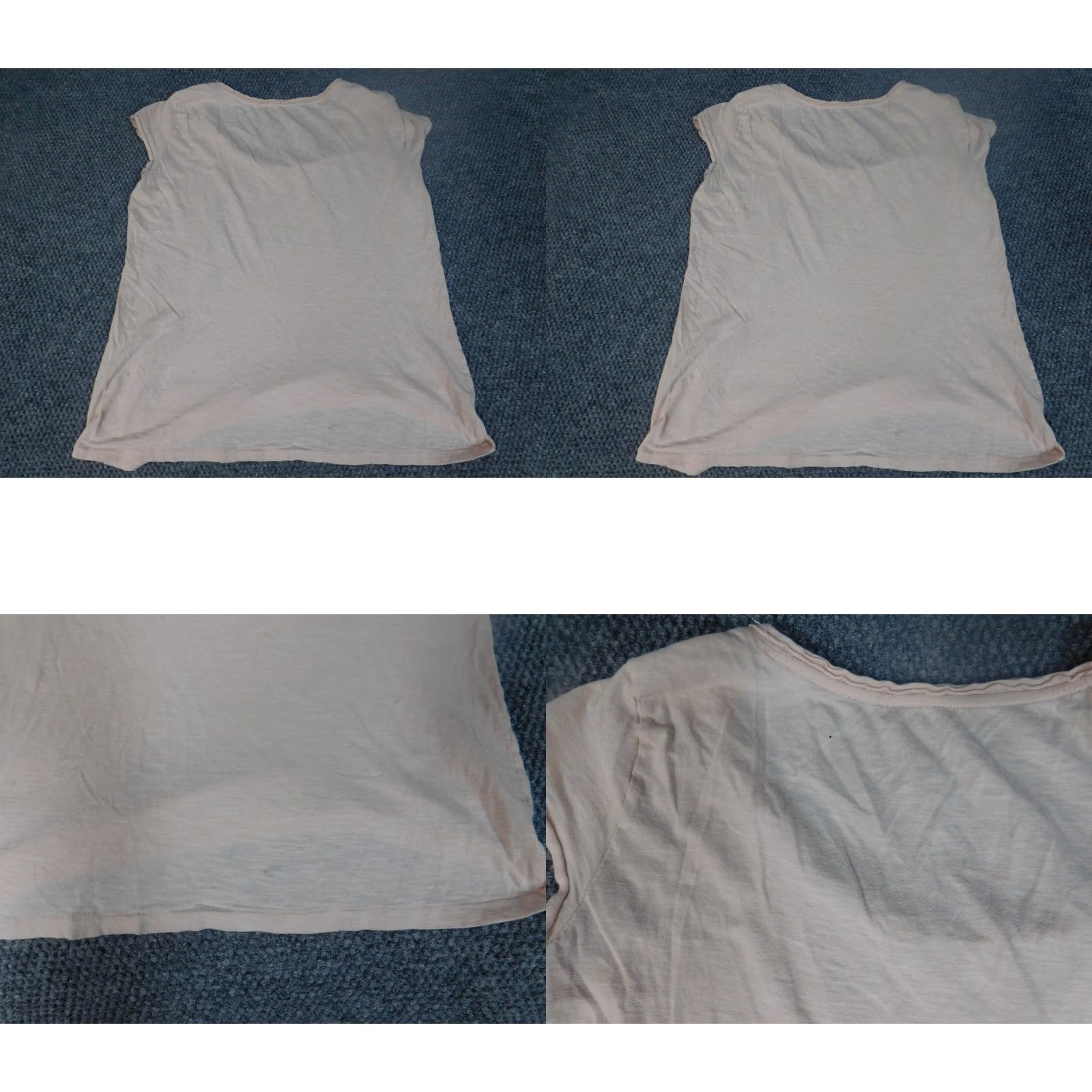 Ann Taylor Ann Taylor Loft Blouse M Women Pink Round Neck Short Sleeve Pullover Cotton Blend Designer Top Regular Fit Casual着 Size M / US 6-8 / IT 42-44 - 8 Thumbnail