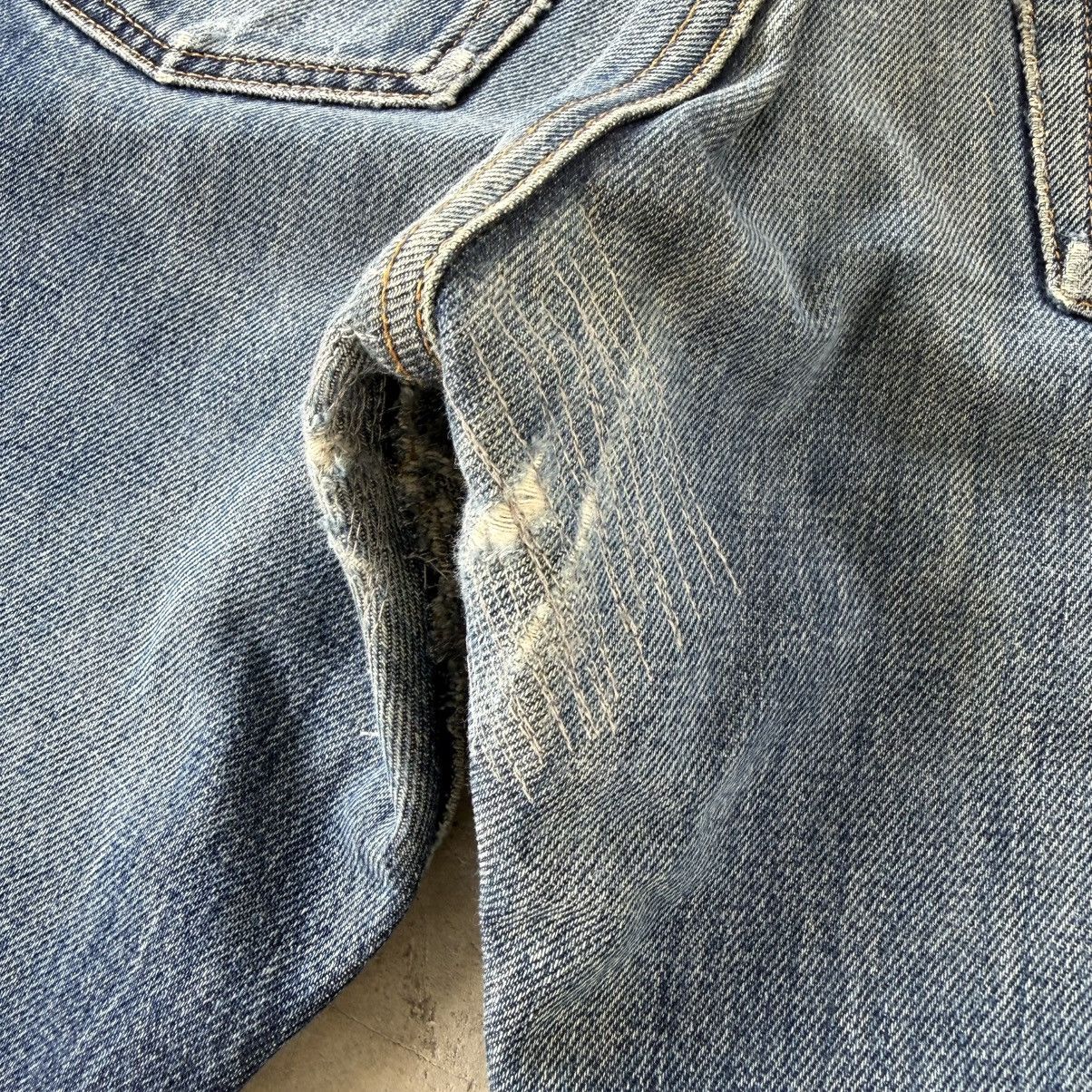 Levi's Vintage Clothing W30x29 Vintage 98' Levi's 501 Faded Denim Jean Pants Size US 30 / EU 46 - 12 Thumbnail