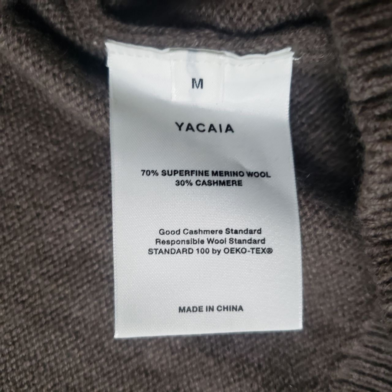 Other Yacaia Oversized Cashmere Blend Sweater Size US M / EU 48-50 / 2 - 3 Thumbnail