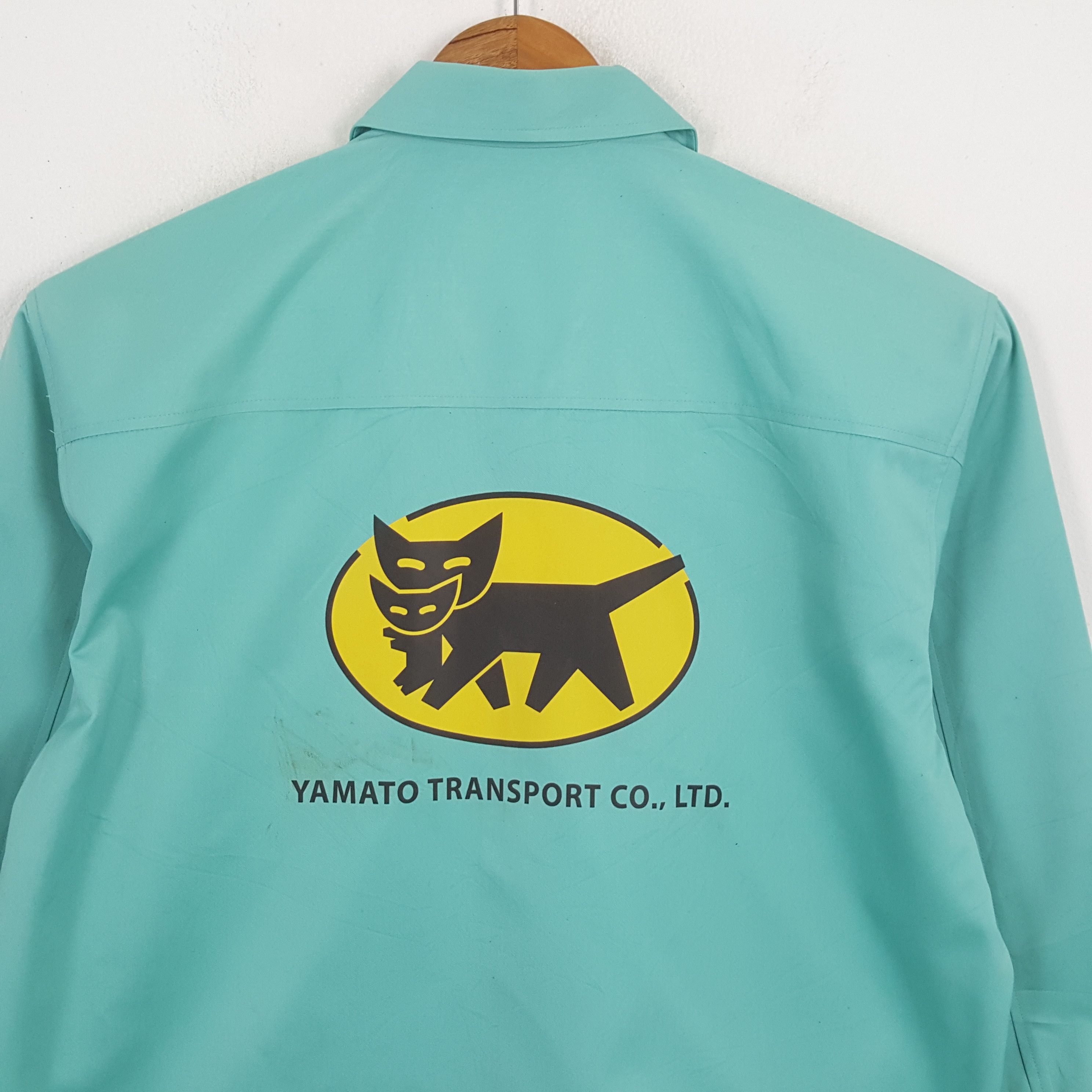 Japanese Brand × Vintage Vintage YAMATO TRANSPORT Japanese Racing Custom Jacket Size US L / EU 52-54 / 3 - 2 Thumbnail