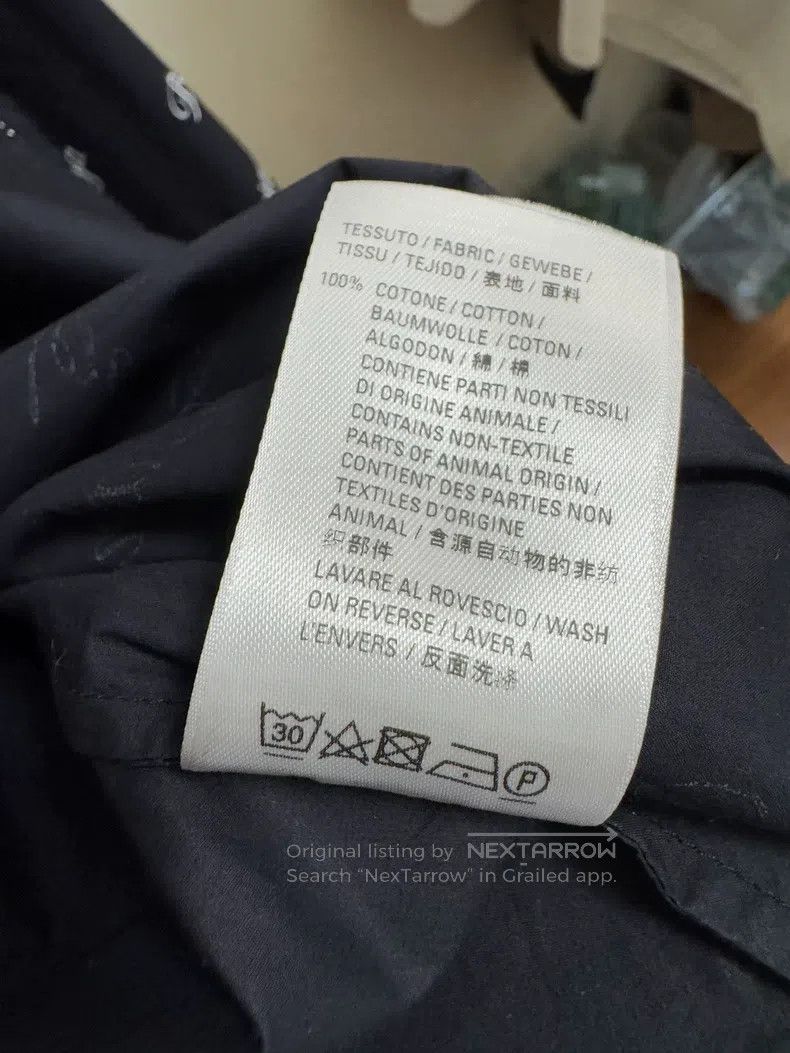 Balenciaga Balenciaga Black Fully Printed Logo Shirt Size XS / US 0-2 / IT 36-38 - 7 Thumbnail