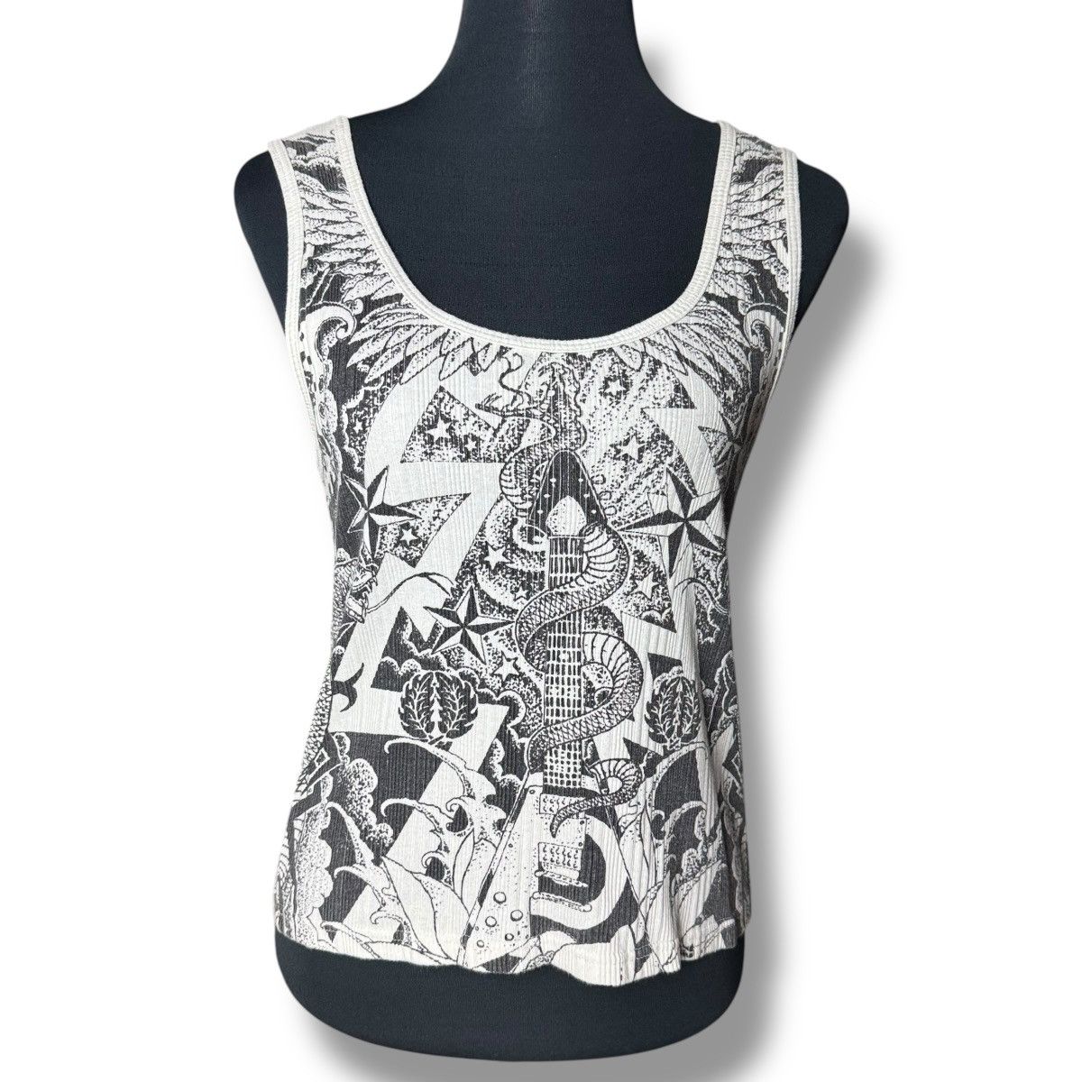Yasuyuki Ishii Yasuyuki Ishii Tattoo Top Tank Size M / US 6-8 / IT 42-44 - 7 Thumbnail