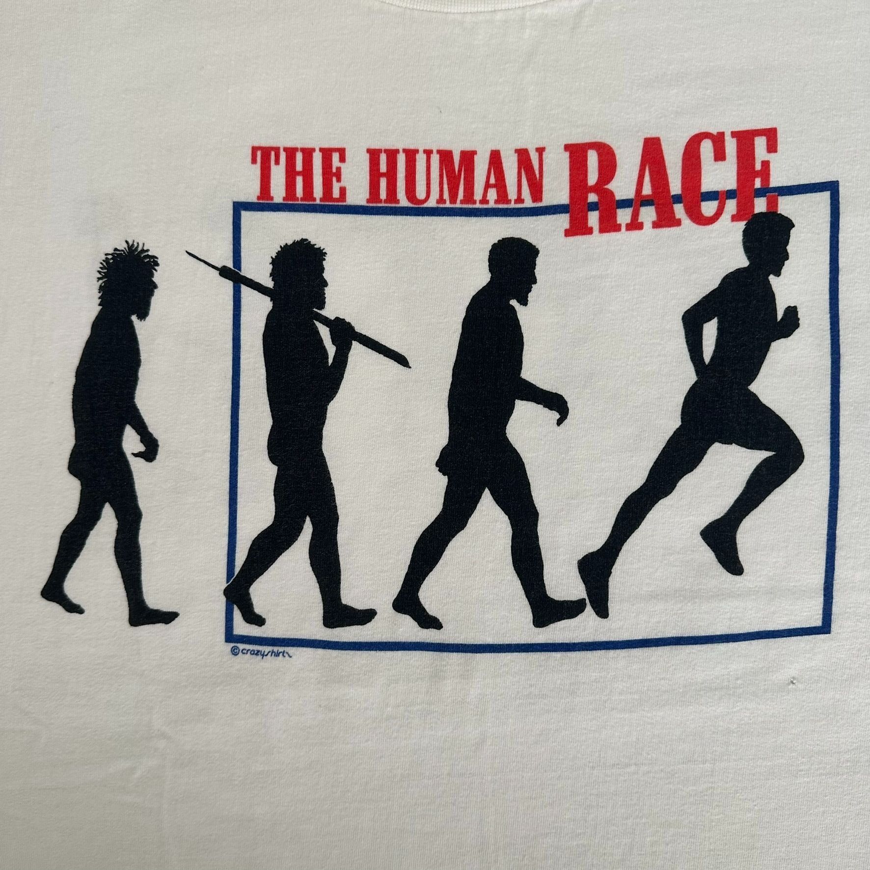 Arts & Science Vintage 90s Human Evolution T-Shirt Single Stitch Science Te Size US XL / EU 56 / 4 - 2 Thumbnail