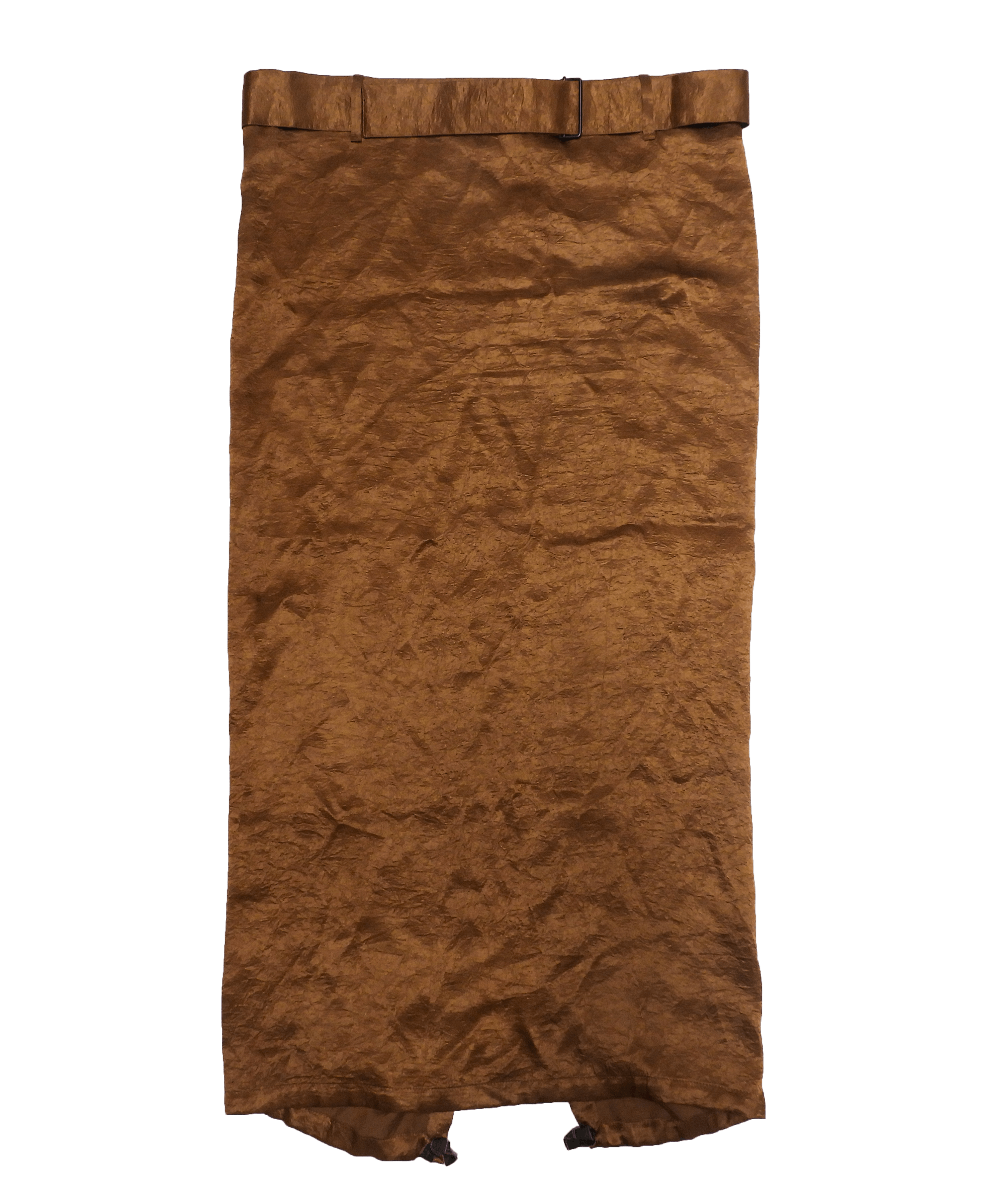 Ann Demeulemeester Brown Ann Demeulemeester midi skirt Size 26" / US 2 / IT 38 - 1 Thumbnail