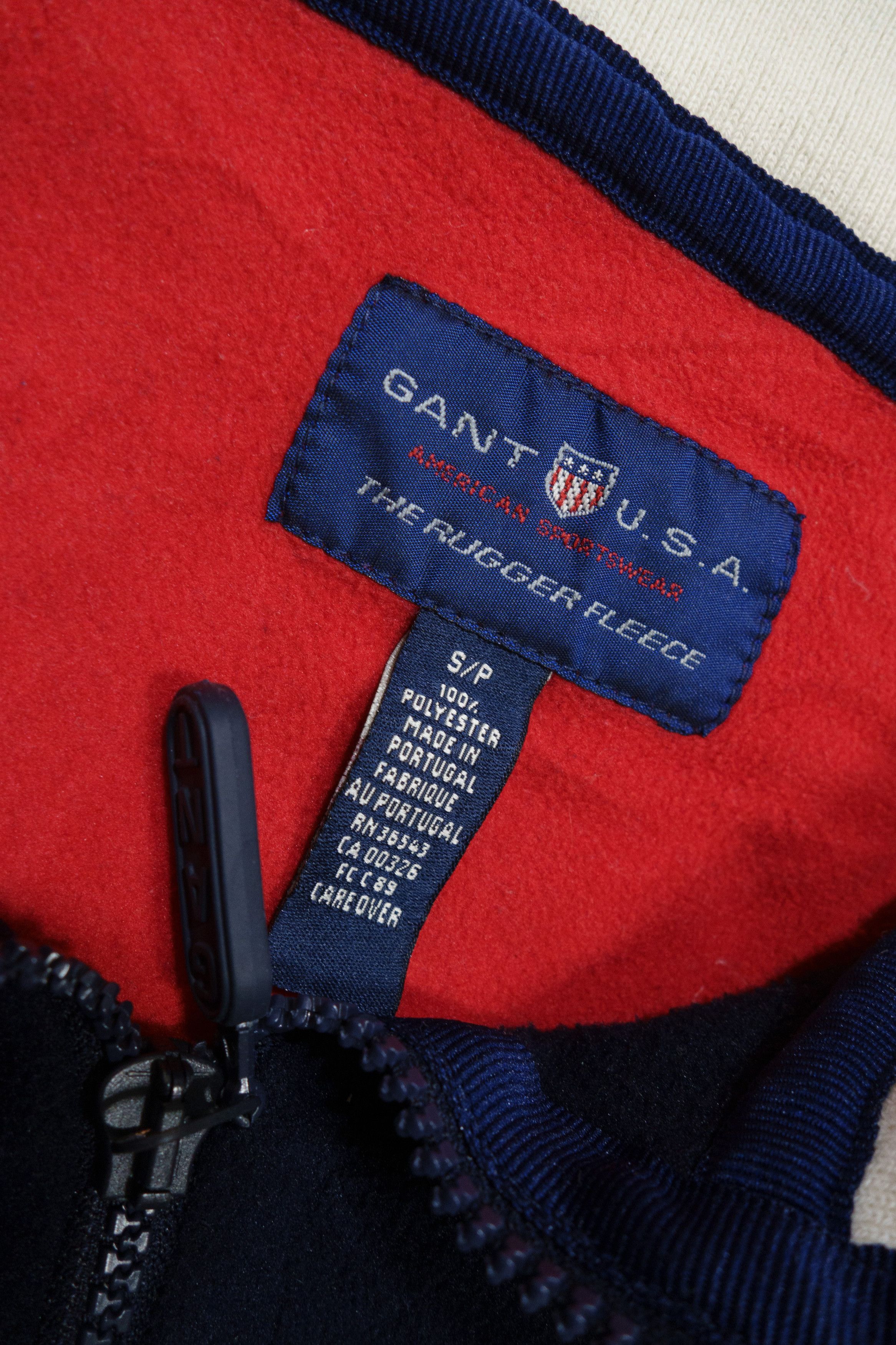 Gant Rugger Logo Fleece Jacket Size US S / EU 44-46 / 1 - 7 Thumbnail