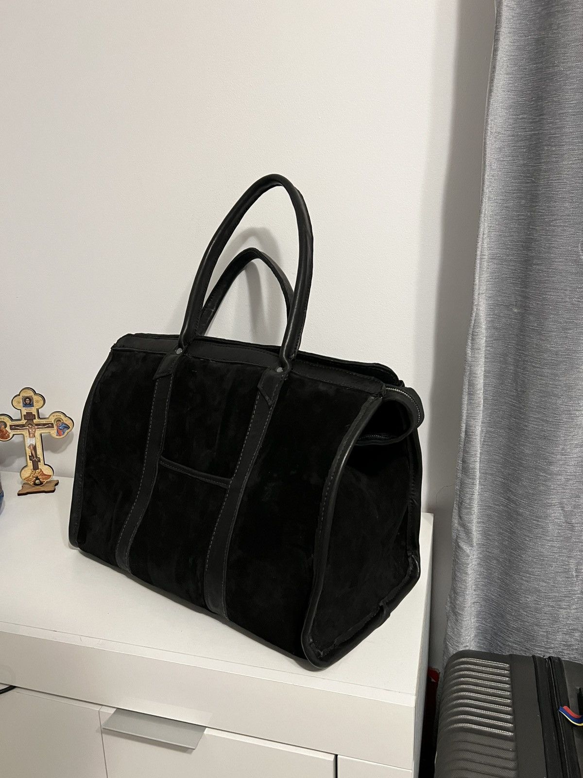 Handmade Archive Cowhide Avant Garde Suede Travel Bag Size ONE SIZE - 2 Thumbnail