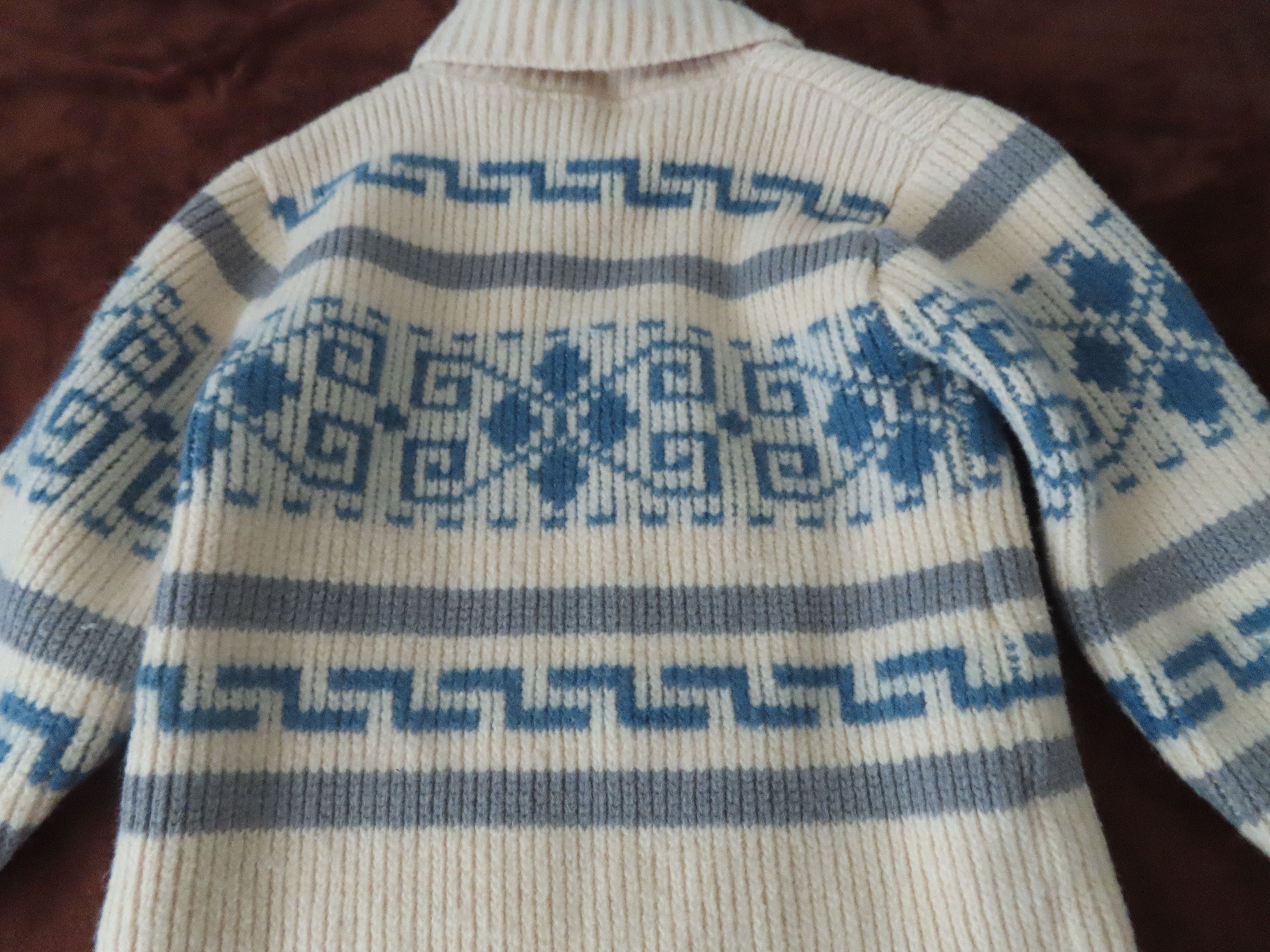 Pendleton × Vintage VTG 70s Mens Pendleton USA Sweater Jacket Lebowski Cowichan Size US M / EU 48-50 / 2 - 5 Thumbnail