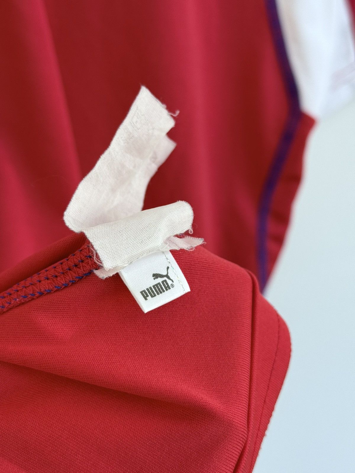 Puma 2003/2004 Czech Republic Puma Jersey Blockcore Size US XL / EU 56 / 4 - 6 Thumbnail